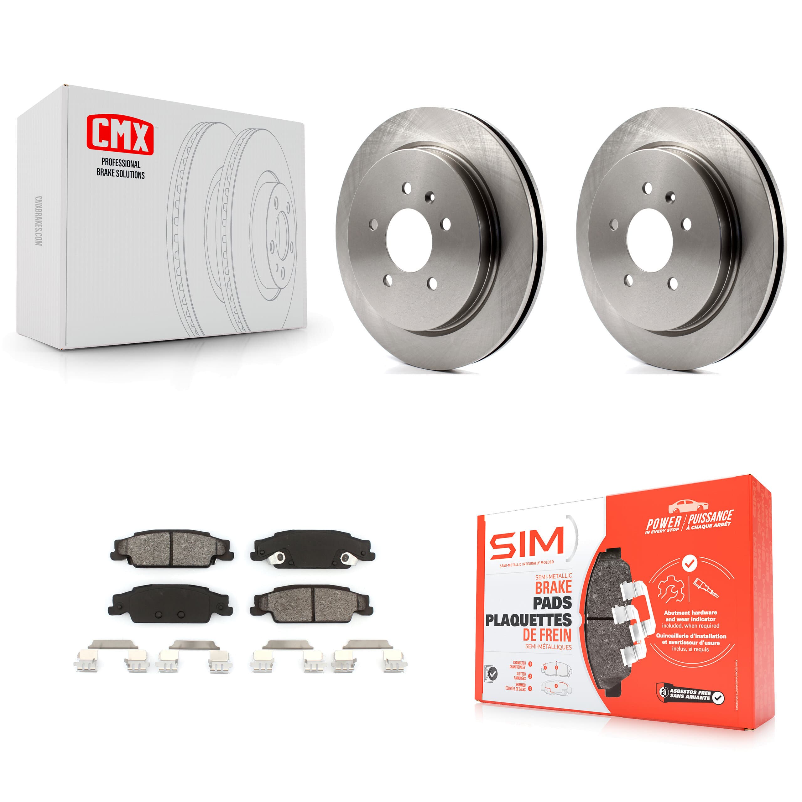 Transit Auto - K8S-101536 - Rear Disc Brake Kits image 1