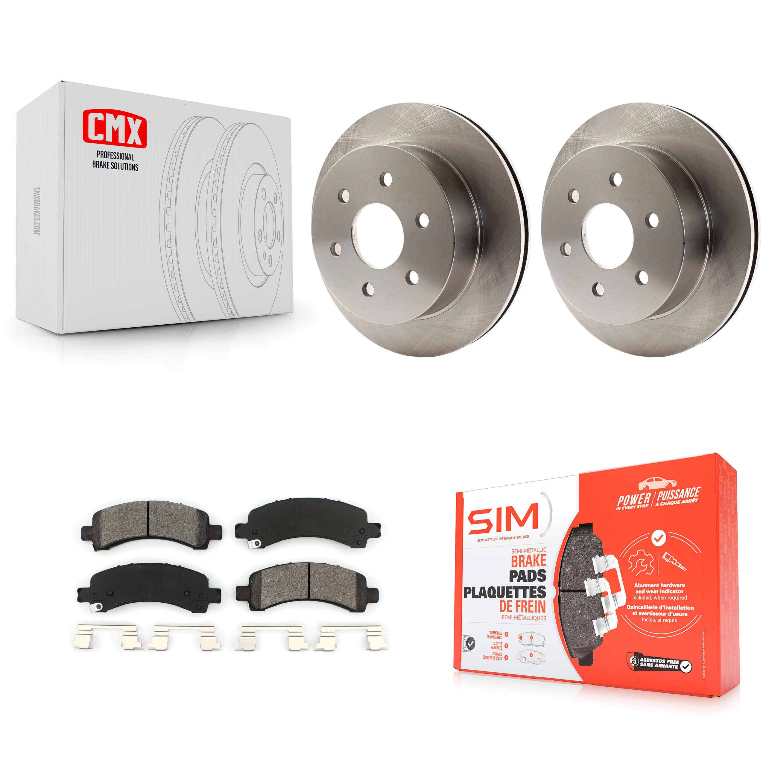 Transit Auto - K8S-101537 - Rear Disc Brake Kits image 1