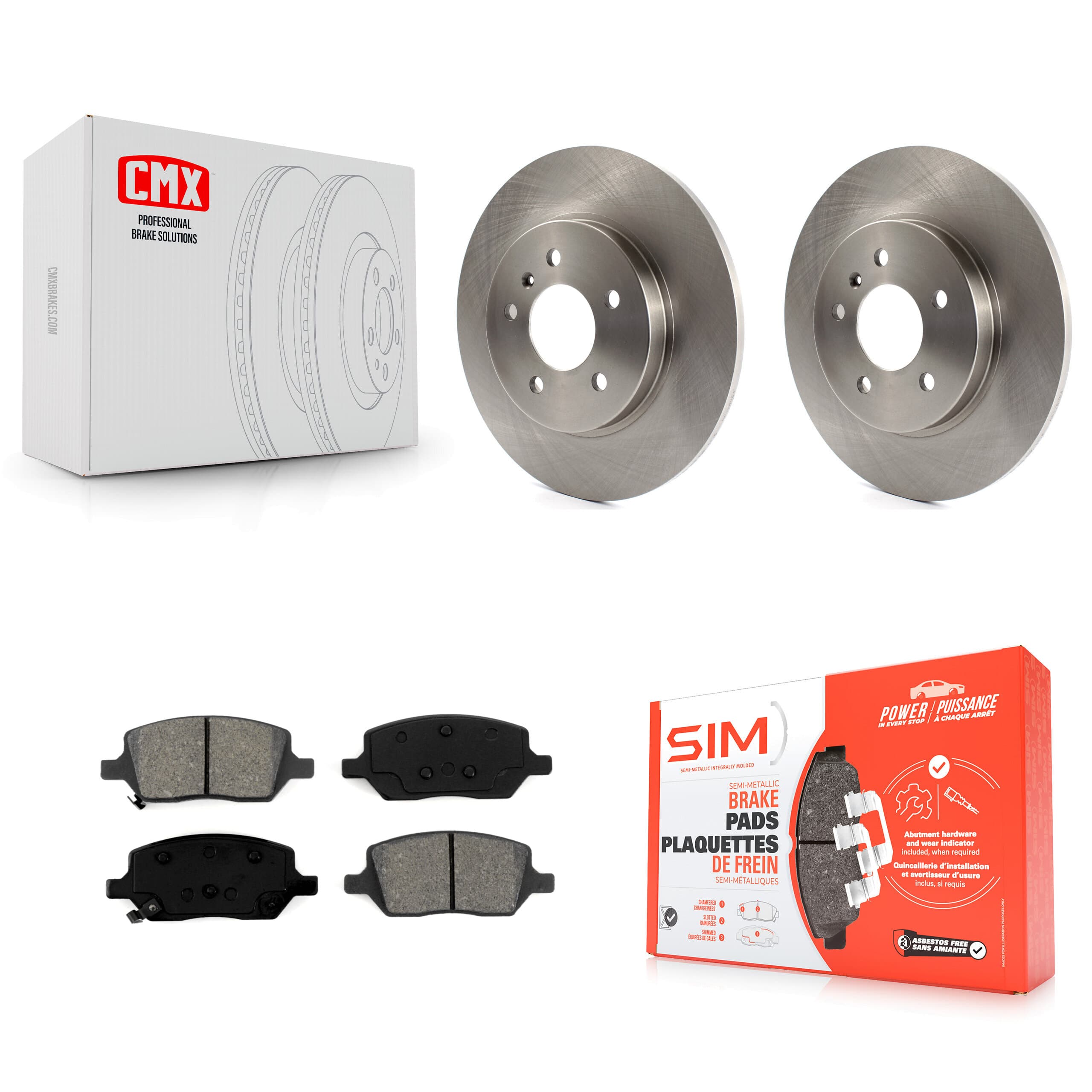 Transit Auto - K8S-101543 - Rear Disc Brake Kits image 1