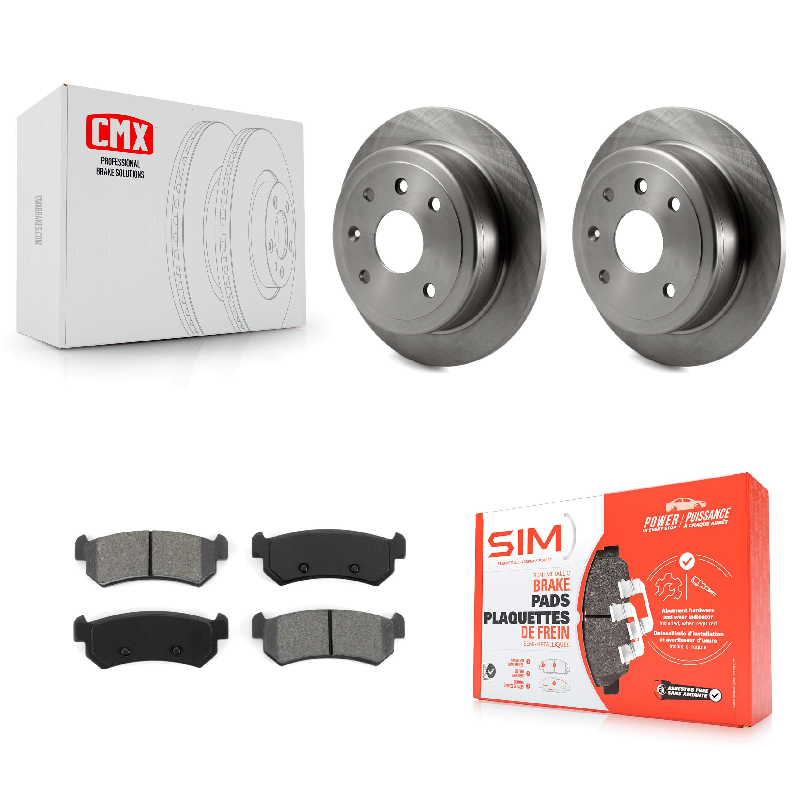 Transit Auto - K8S-101549 - Rear Disc Brake Kits image 1