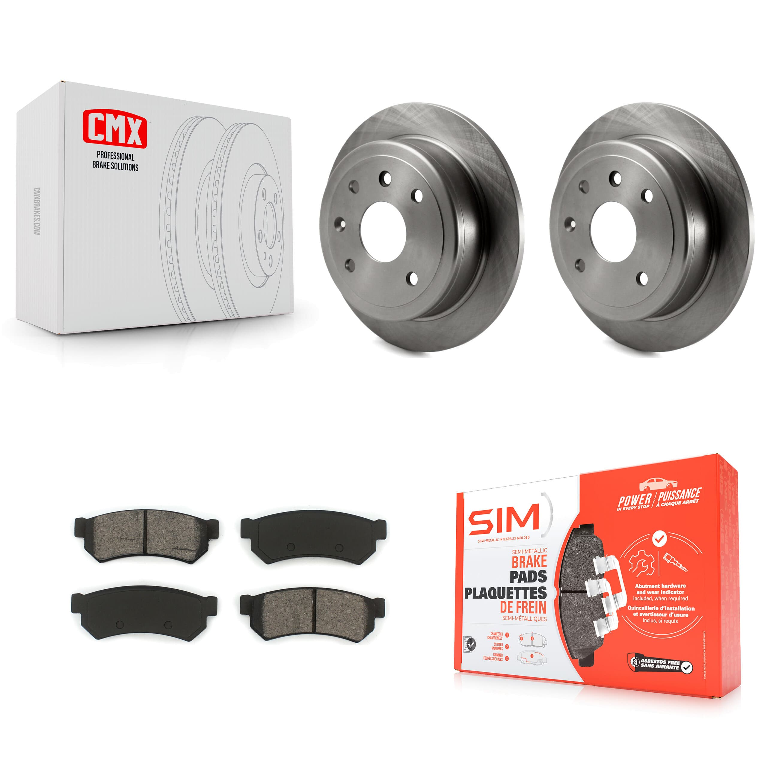 Transit Auto - K8S-101550 - Rear Disc Brake Kits image 1