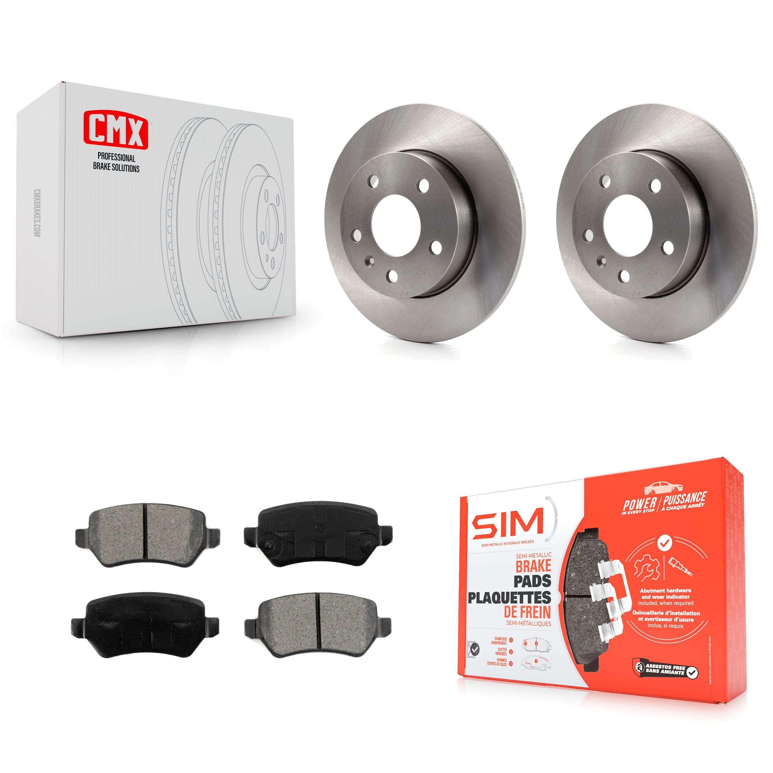 Transit Auto - K8S-101556 - Rear Disc Brake Kits image 1