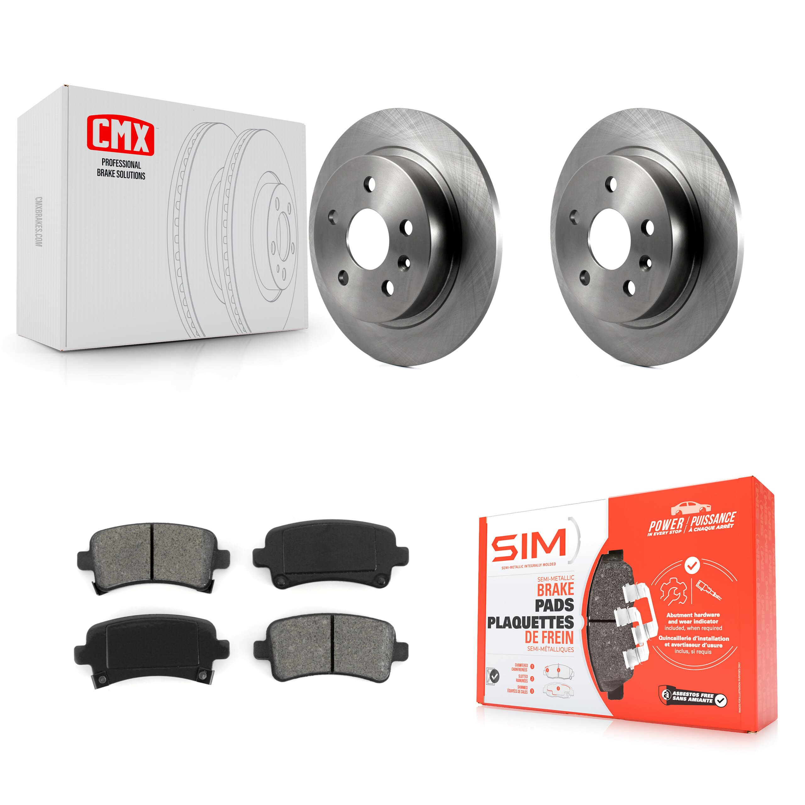 Transit Auto - K8S-101573 - Rear Disc Brake Kits image 1
