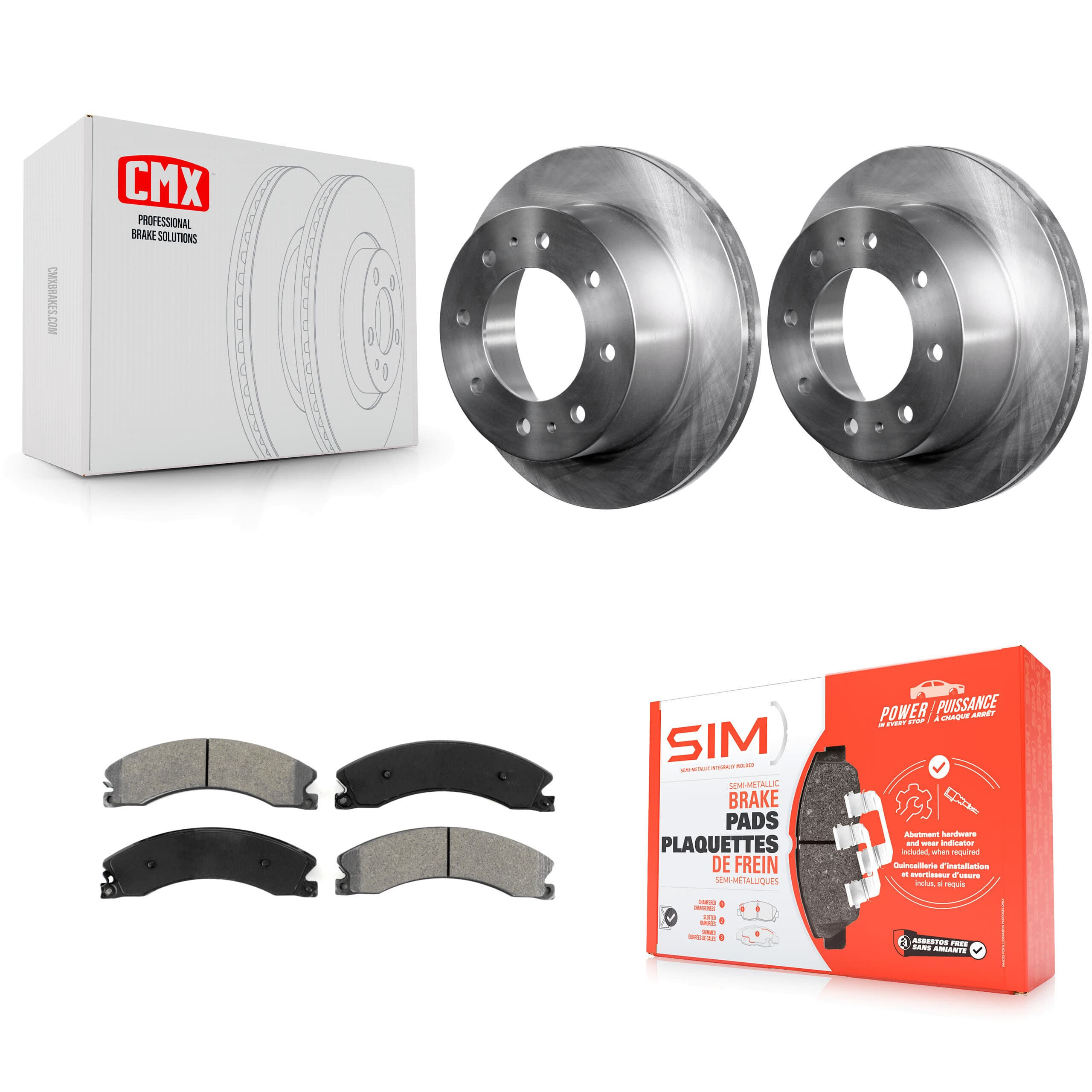 Transit Auto - K8S-101575 - Rear Disc Brake Kits image 1