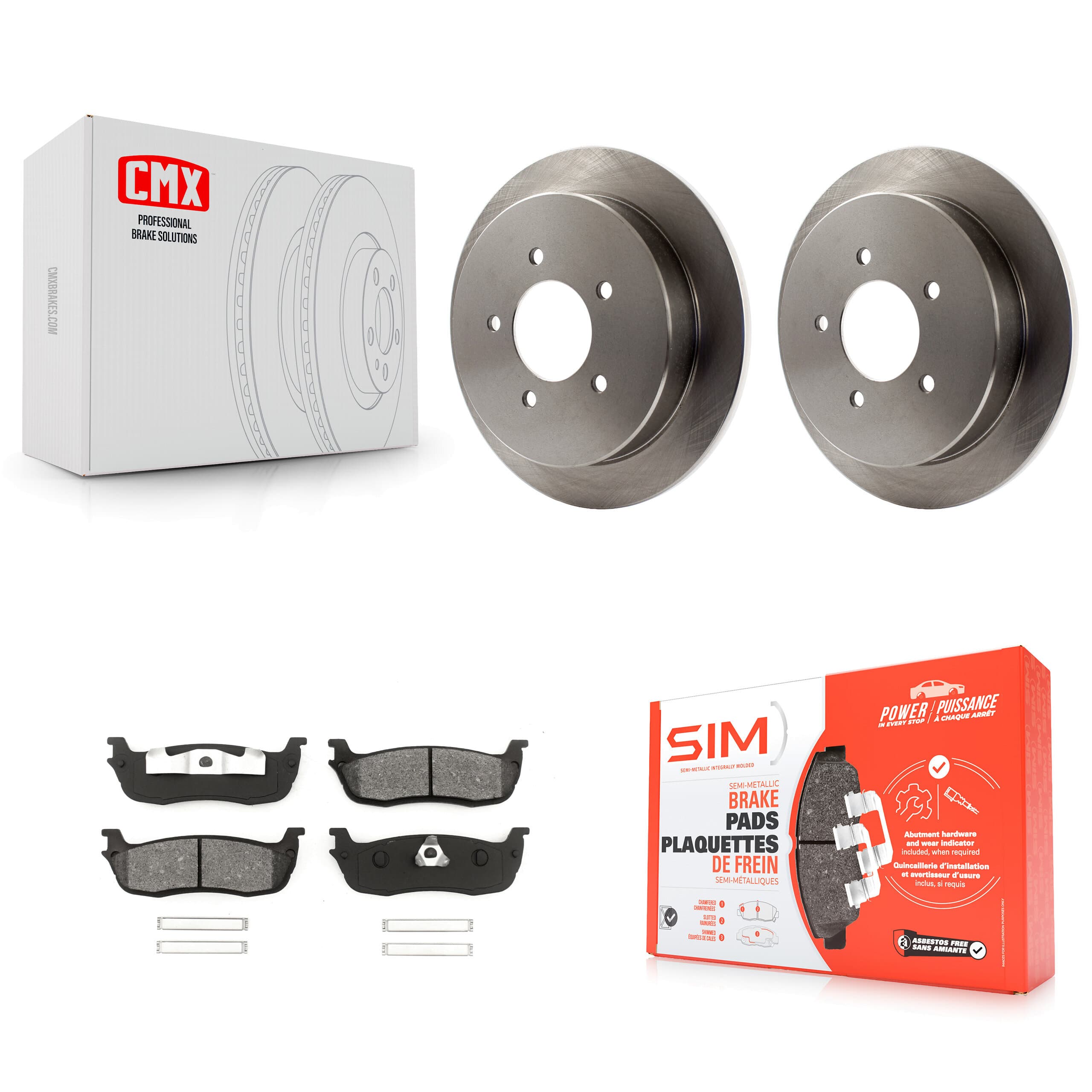 Transit Auto - K8S-101588 - Rear Disc Brake Kits image 1