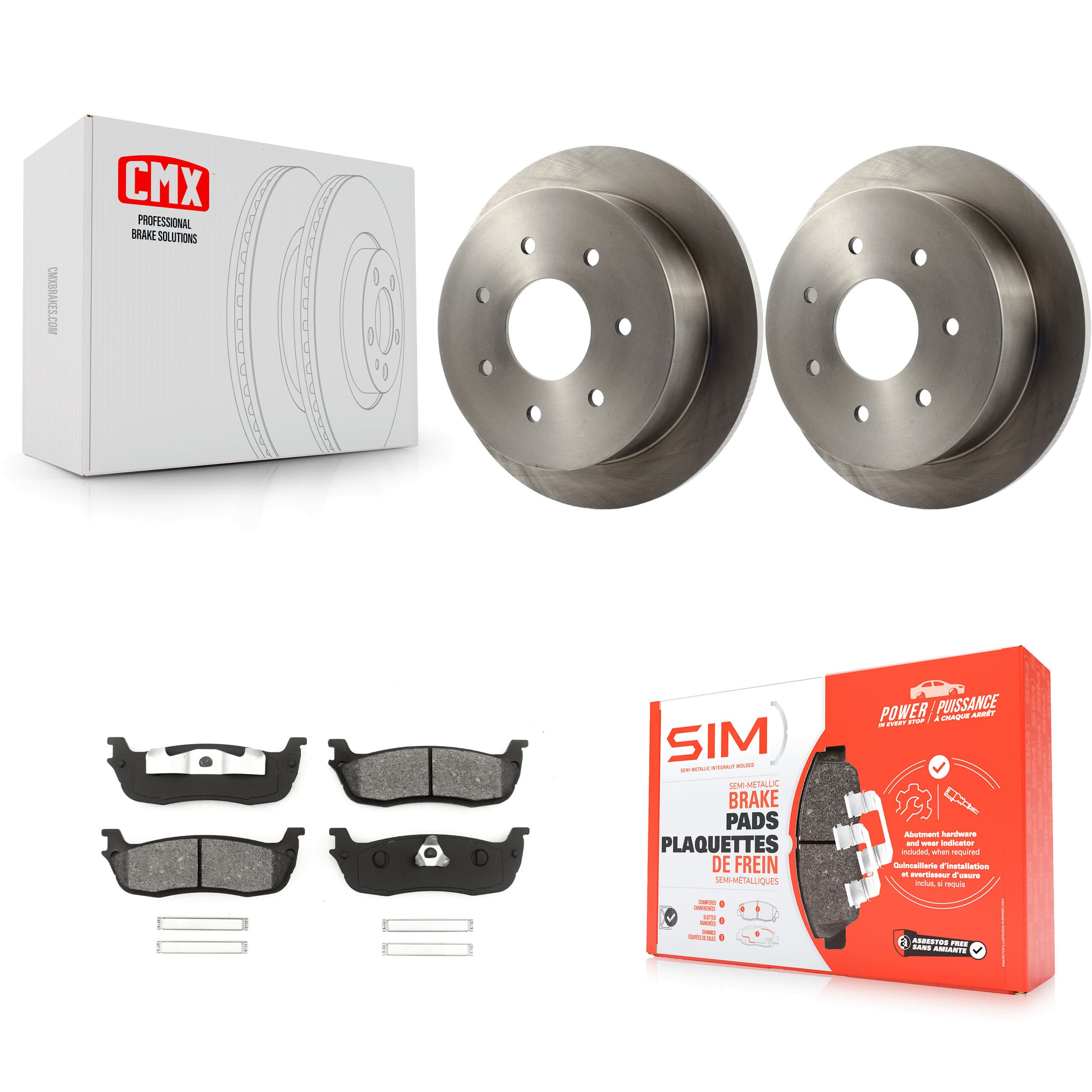 Transit Auto - K8S-101589 - Rear Disc Brake Kits image 1