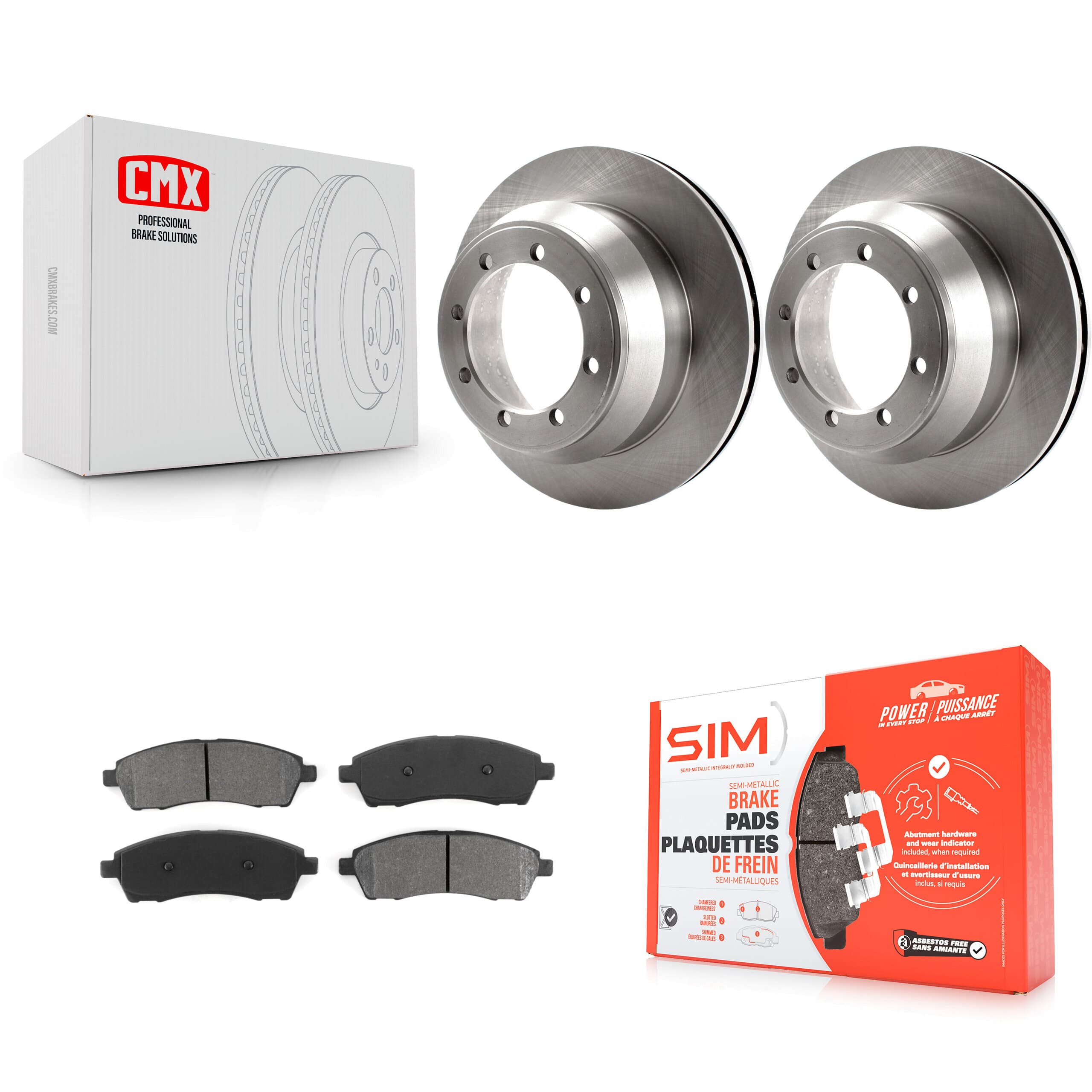 Transit Auto - K8S-101598 - Rear Disc Brake Kits image 1