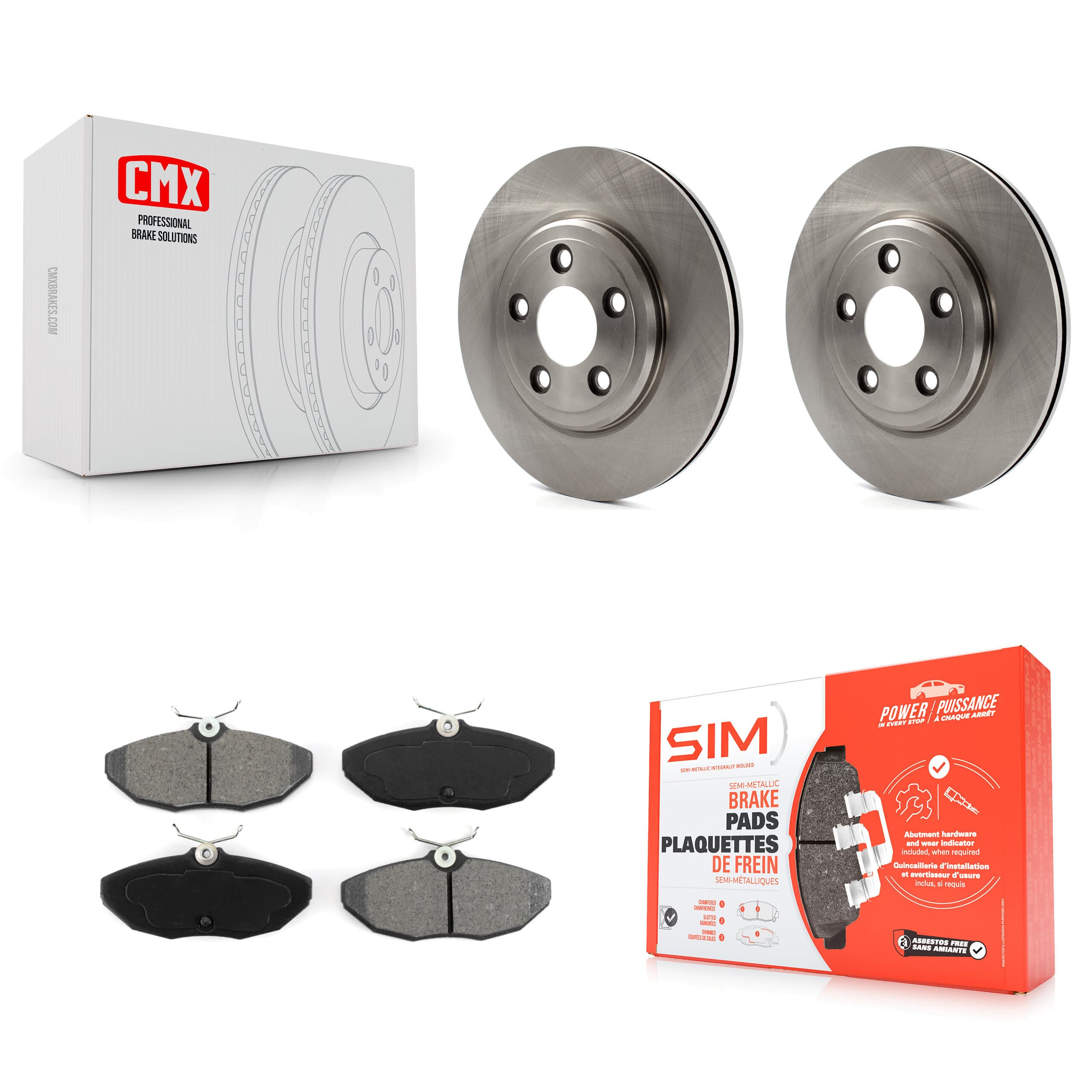 Transit Auto - K8S-101602 - Rear Disc Brake Kits image 1