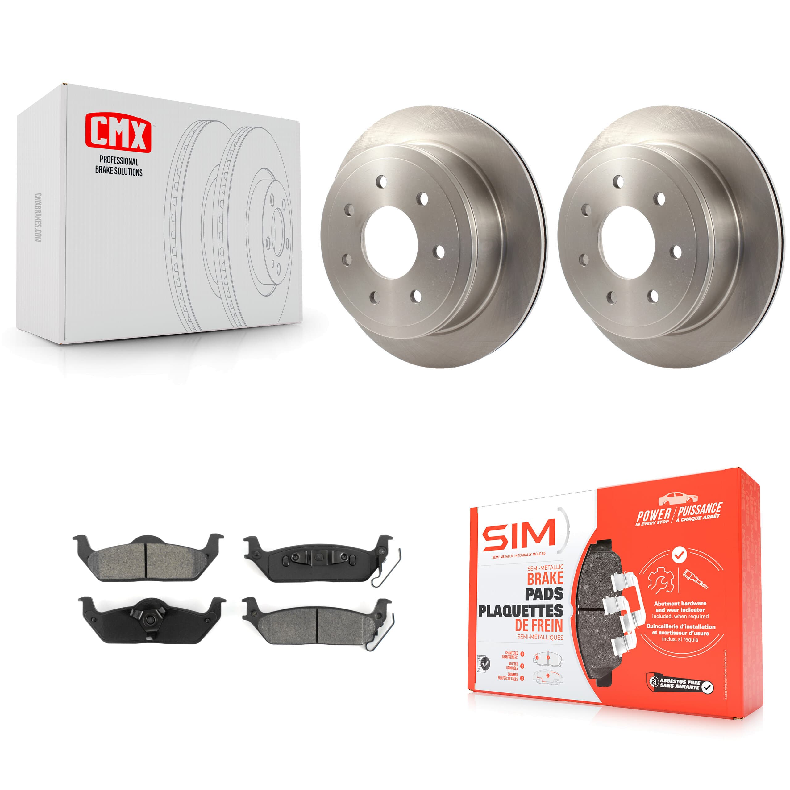 Transit Auto - K8S-101613 - Rear Disc Brake Kits image 1