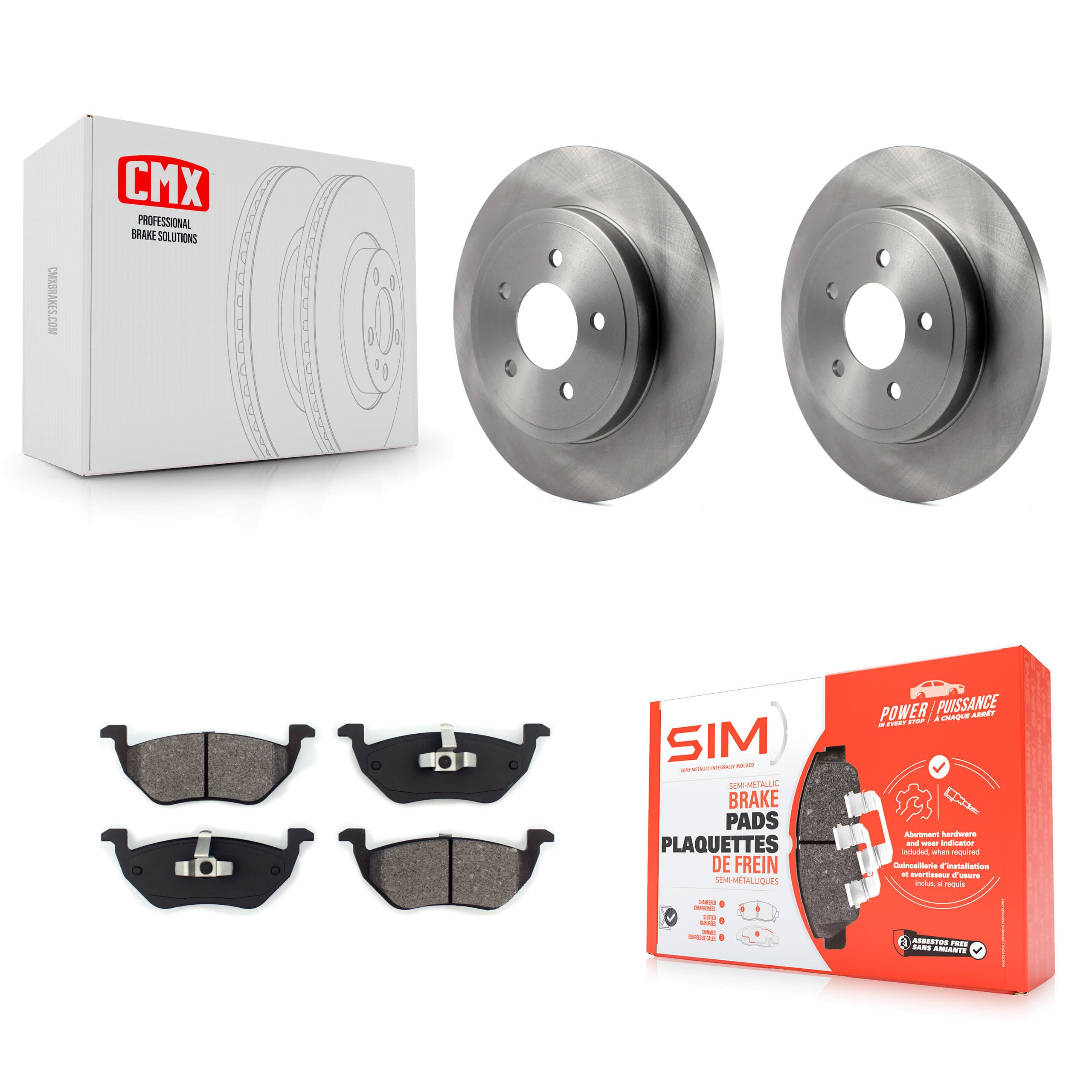 Transit Auto - K8S-101616 - Rear Disc Brake Kits image 1
