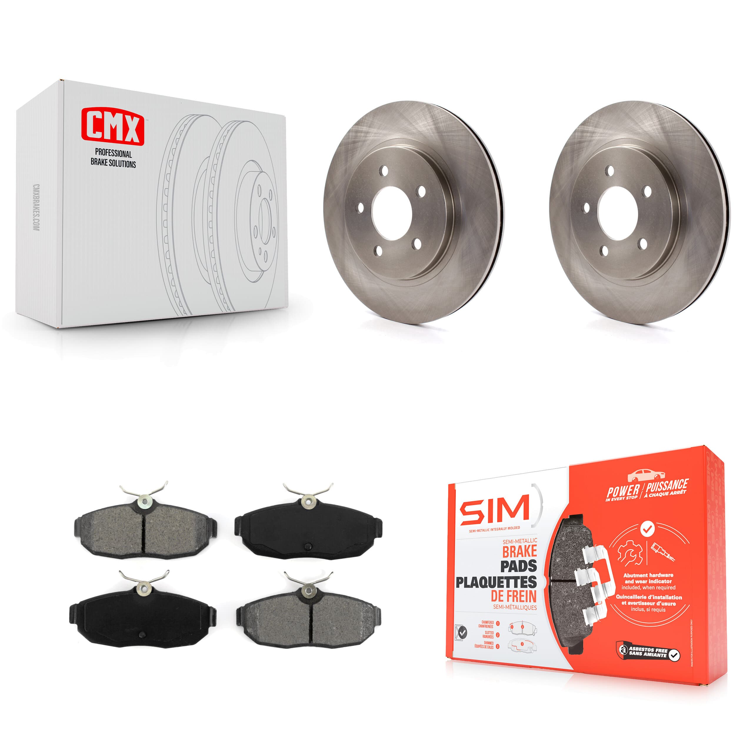 Transit Auto - K8S-101617 - Rear Disc Brake Kits image 1