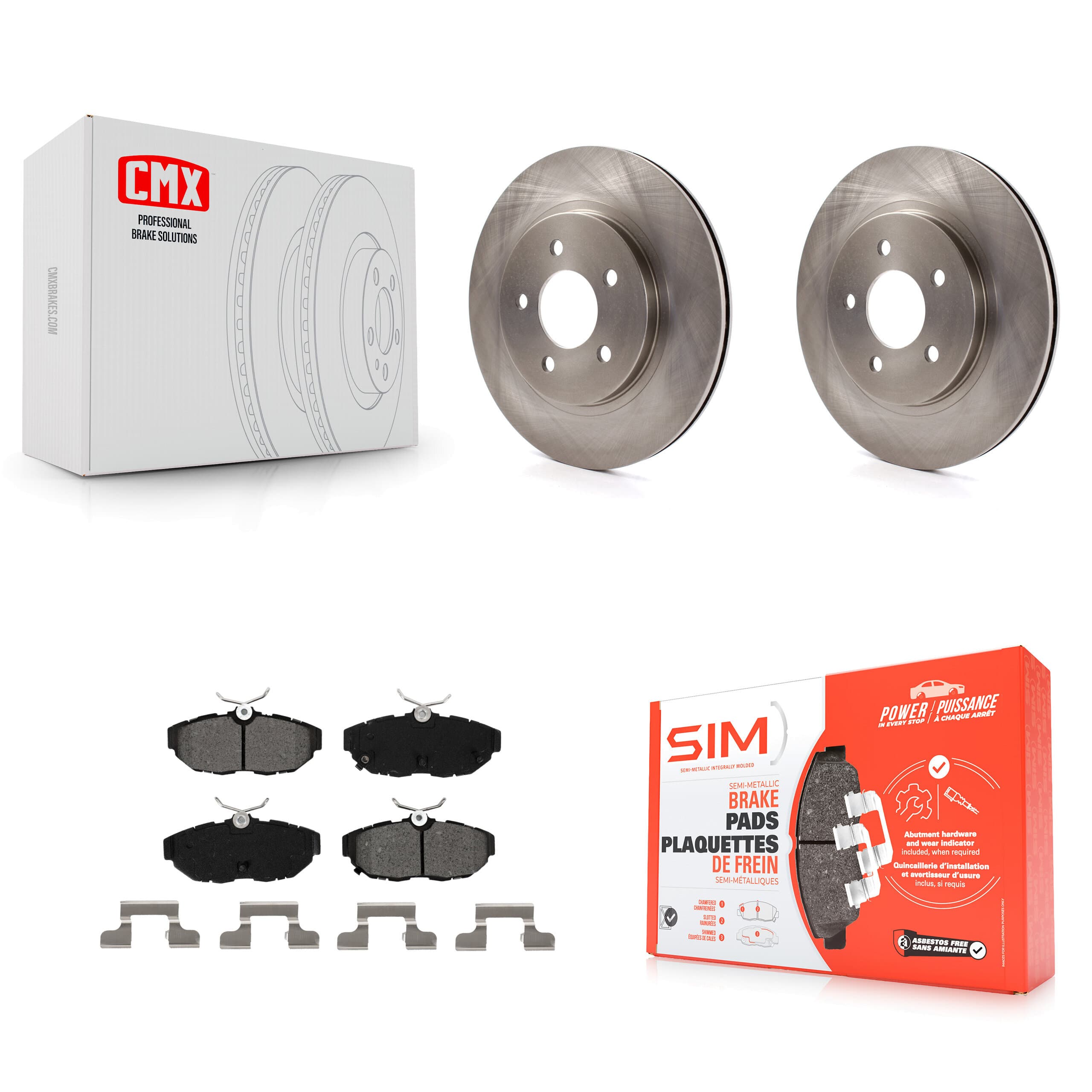 Transit Auto - K8S-101618 - Rear Disc Brake Kits image 1