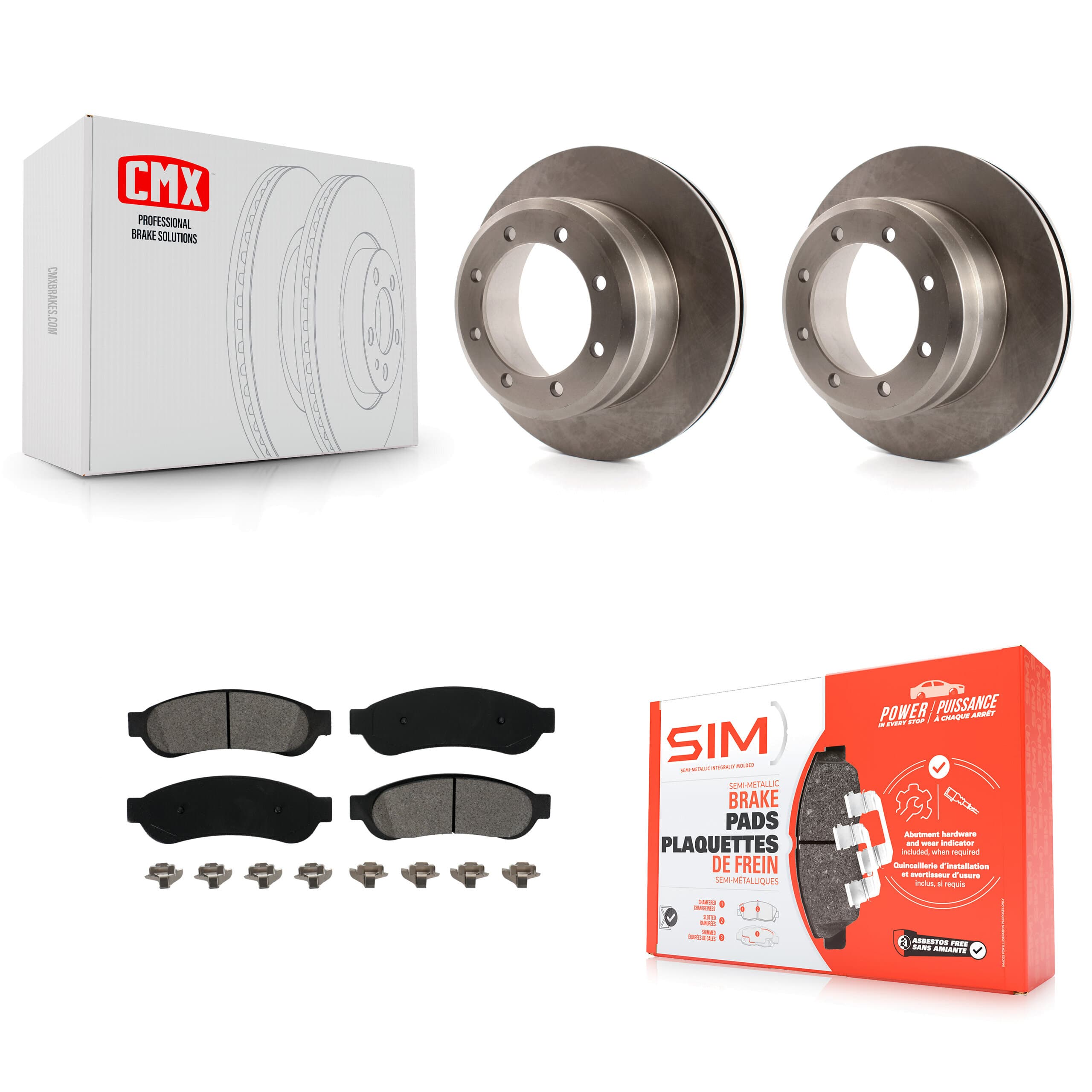 Transit Auto - K8S-101619 - Rear Disc Brake Kits image 1