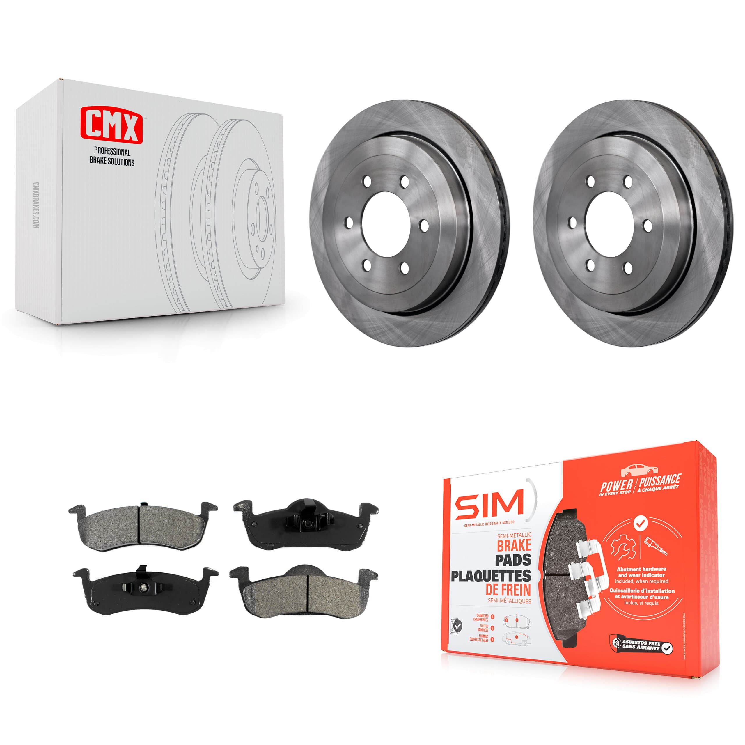 Transit Auto - K8S-101627 - Rear Disc Brake Kits image 1