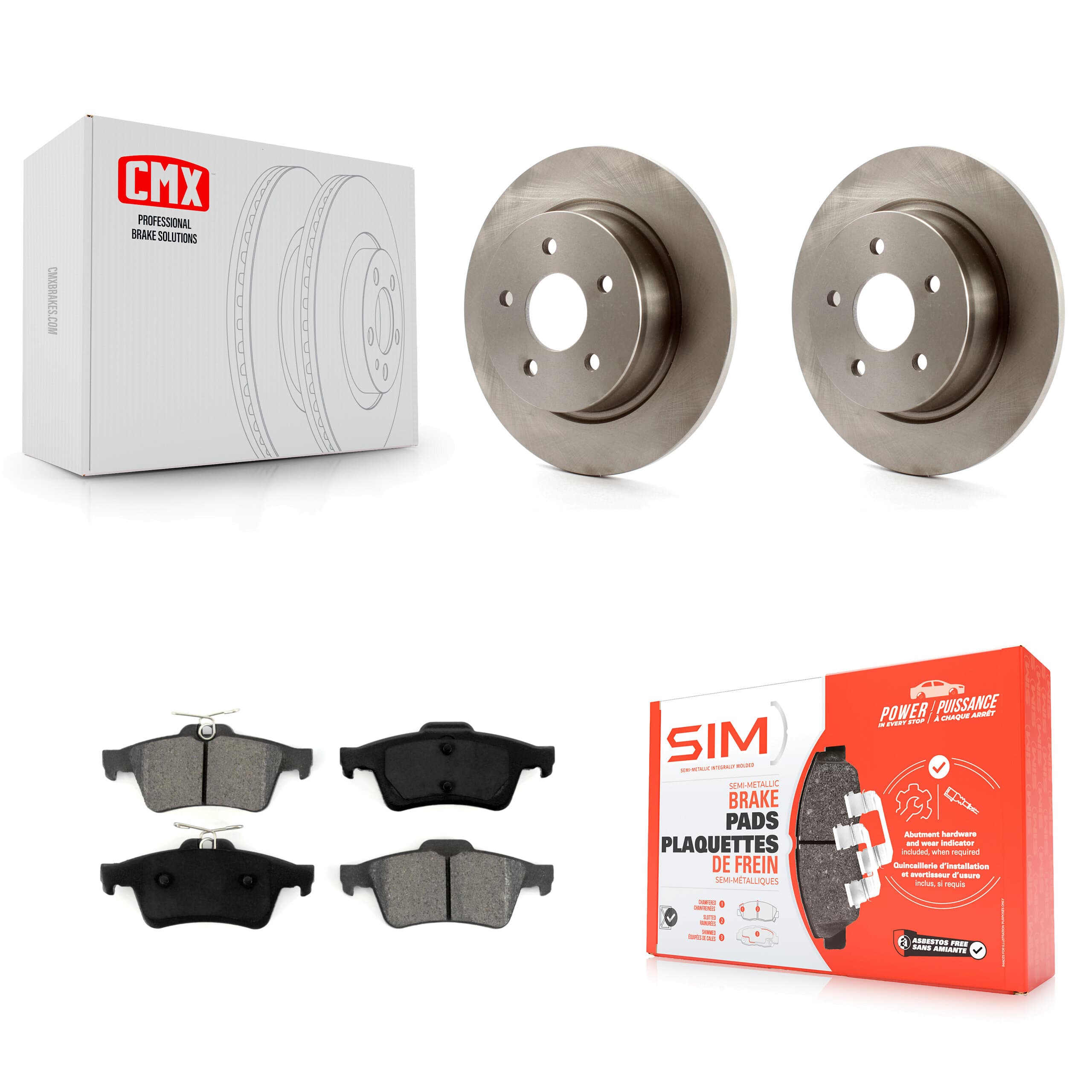 Transit Auto - K8S-101641 - Rear Disc Brake Kits image 1