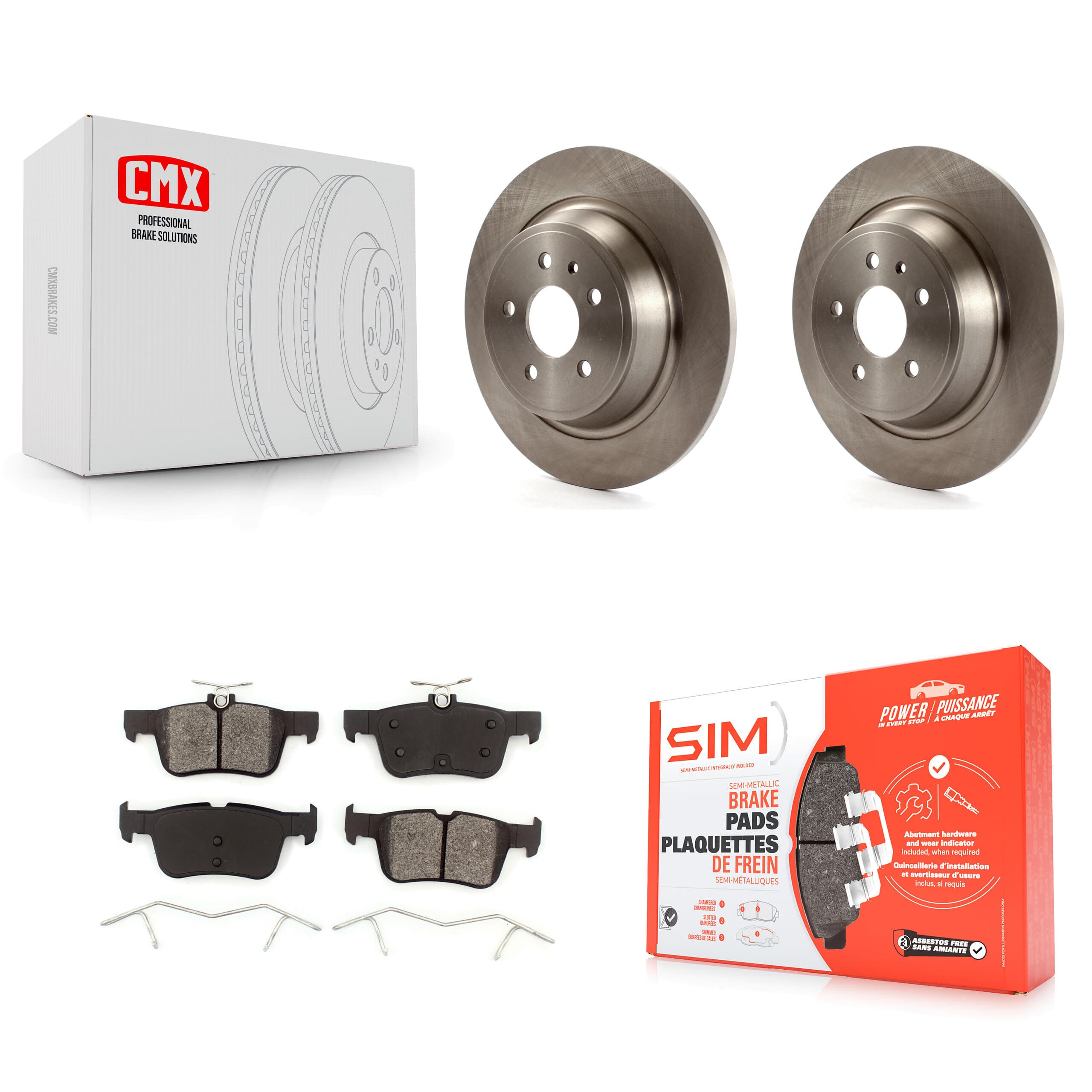 Transit Auto - K8S-101643 - Rear Disc Brake Kits image 1