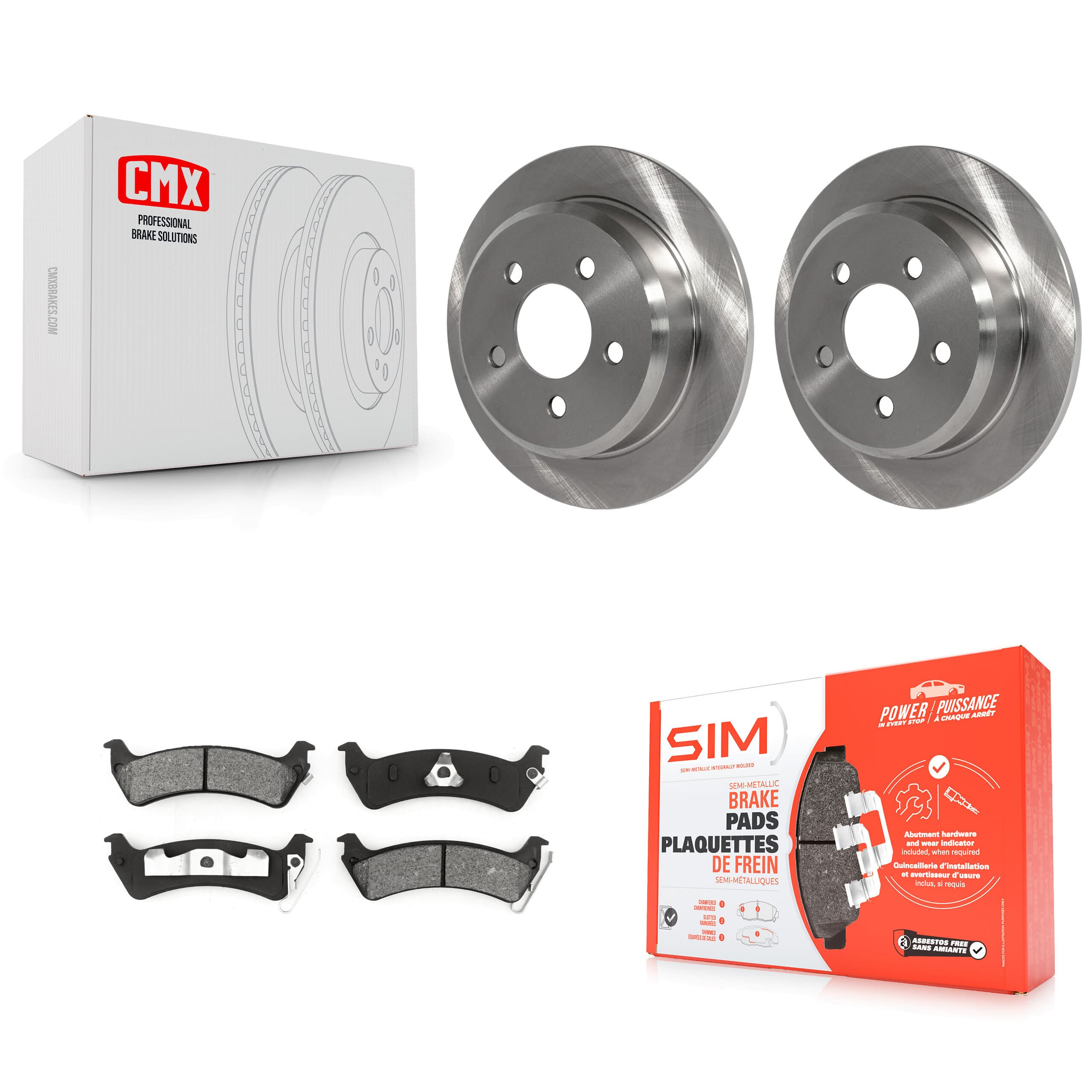 Transit Auto - K8S-101649 - Rear Disc Brake Kits image 1