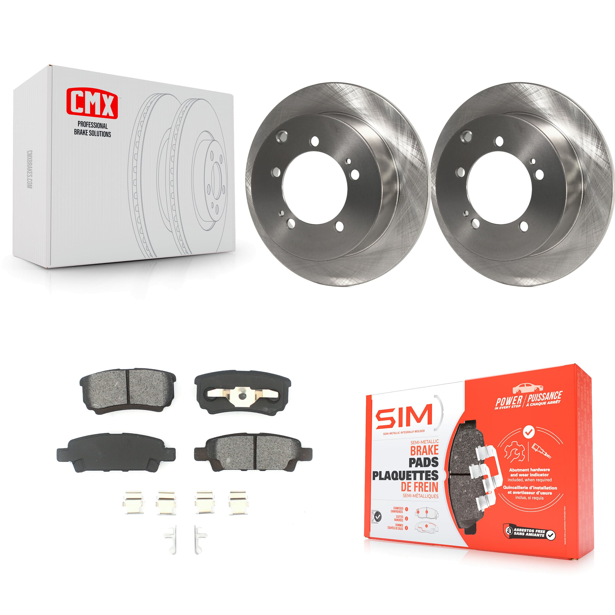 Transit Auto - K8S-101652 - Rear Disc Brake Kits image 1