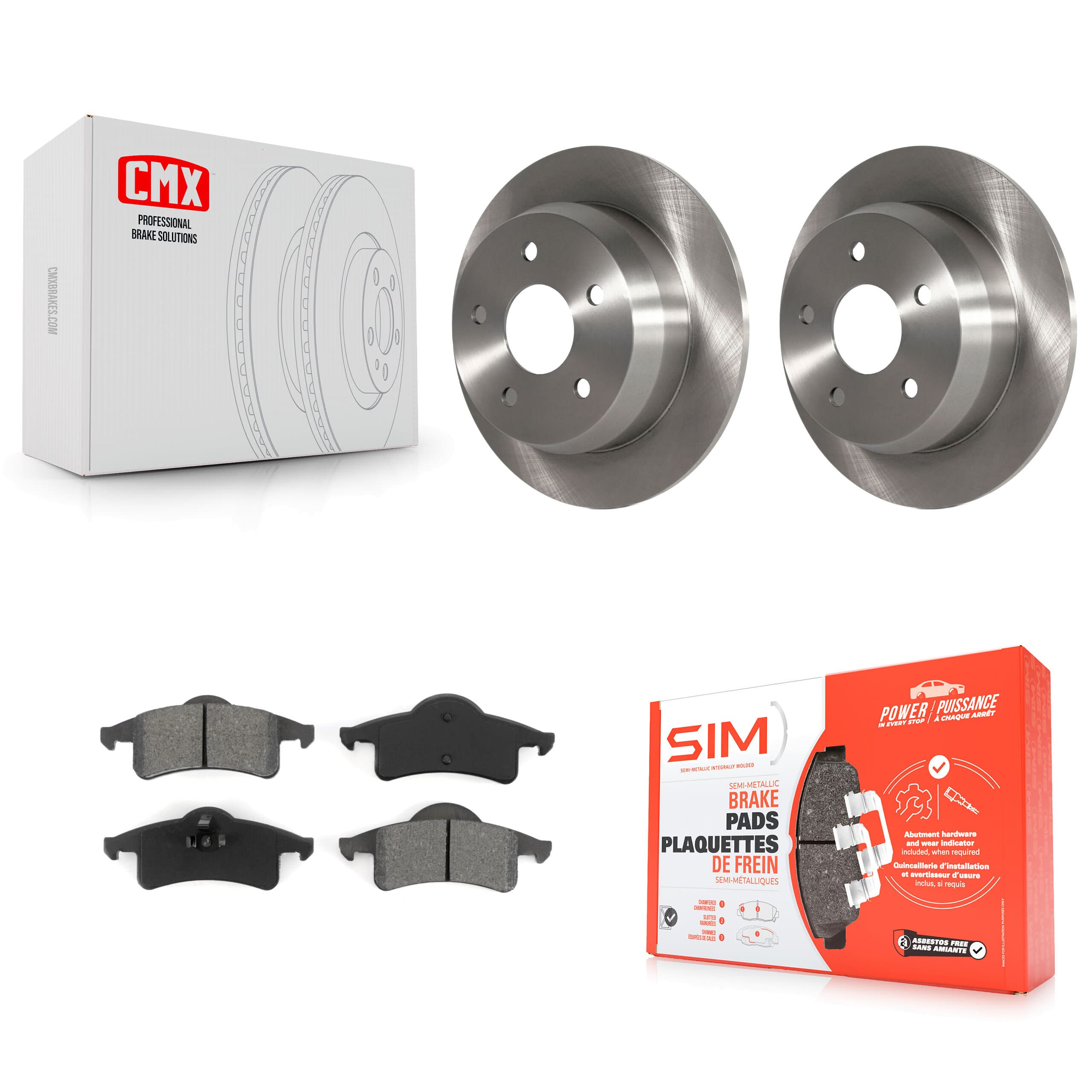 Transit Auto - K8S-101656 - Rear Disc Brake Kits image 1