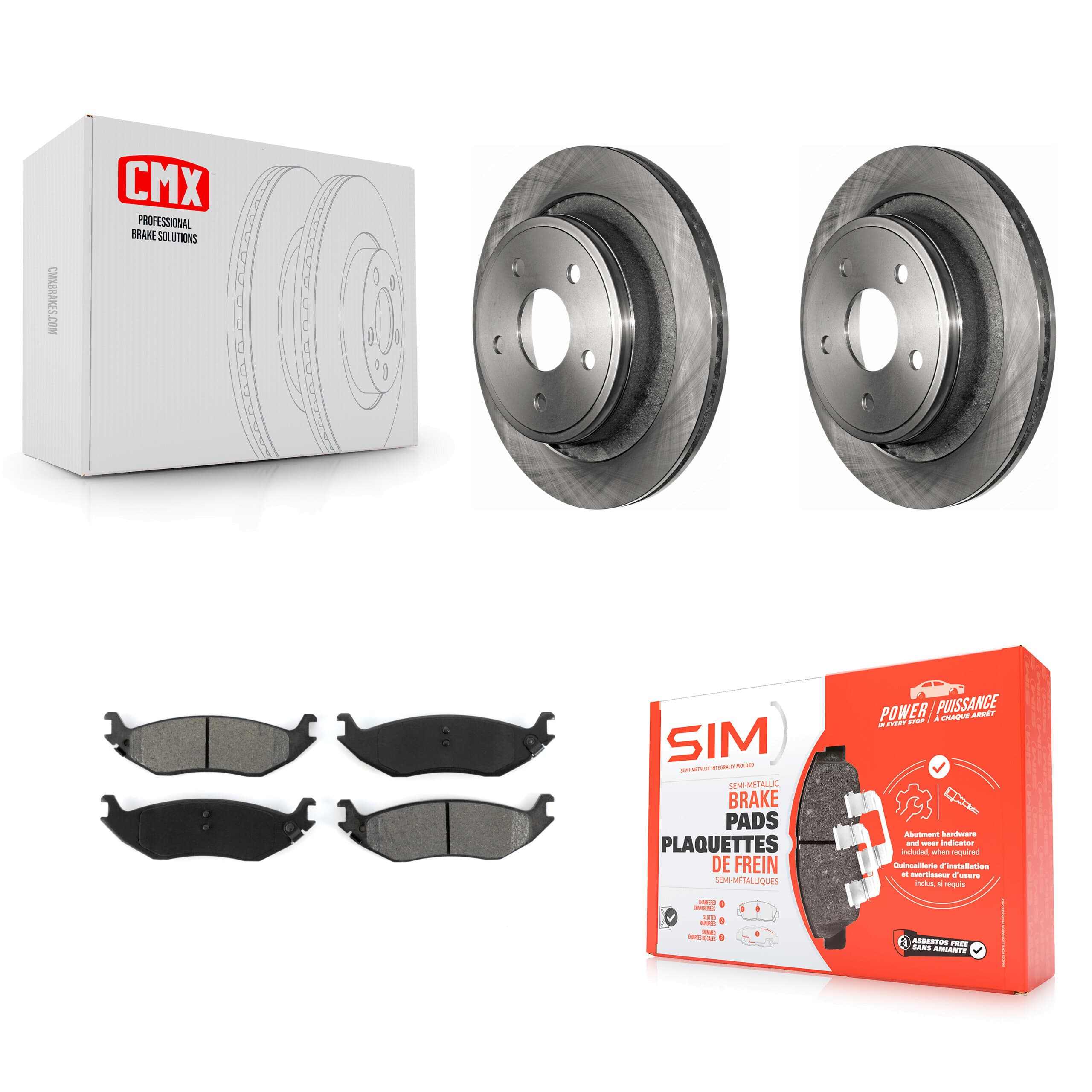 Transit Auto - K8S-101658 - Rear Disc Brake Kits image 1
