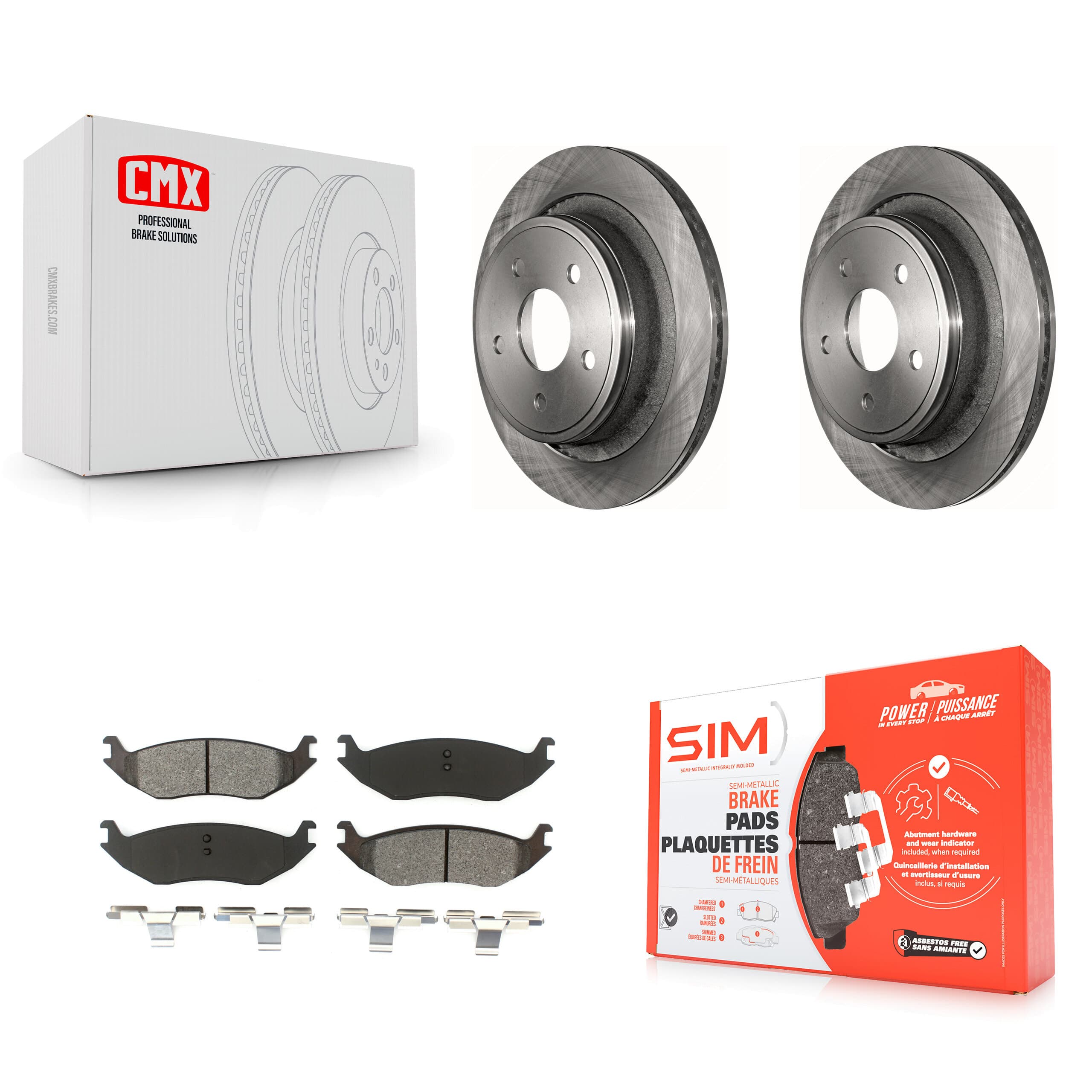 Transit Auto - K8S-101659 - Rear Disc Brake Kits image 1