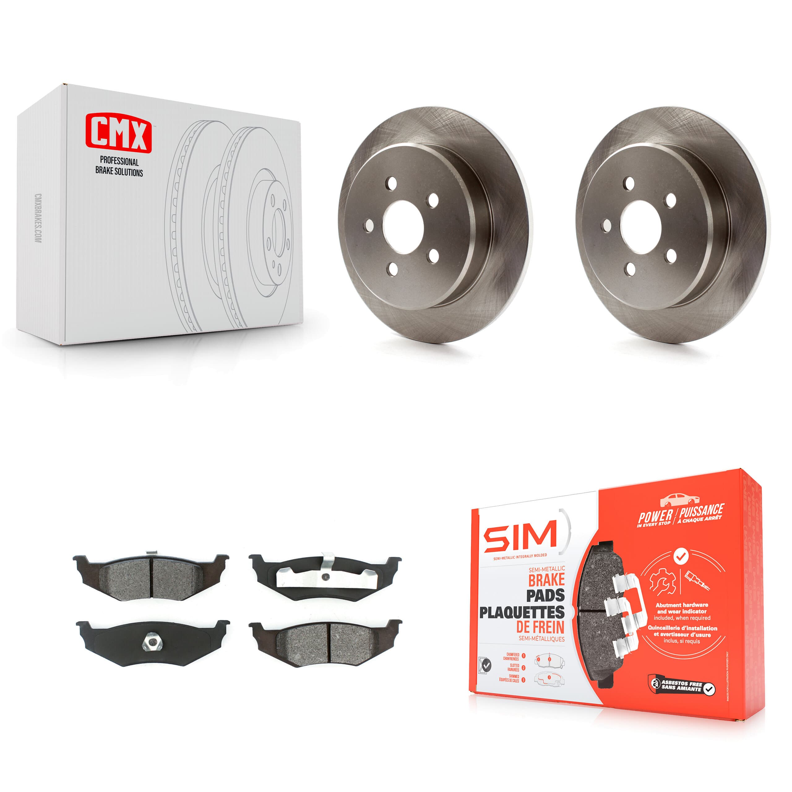 Transit Auto - K8S-101661 - Rear Disc Brake Kits image 1