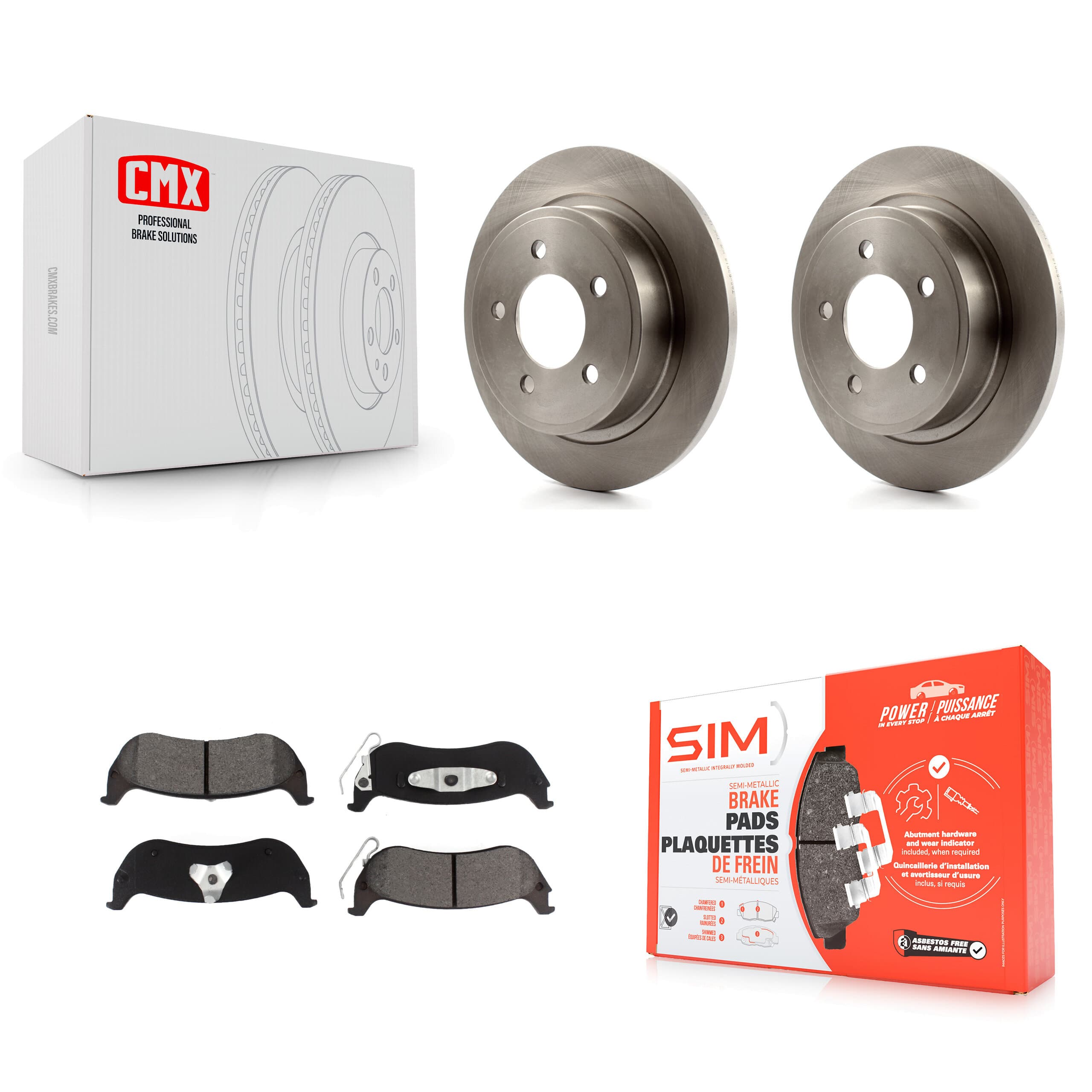 Transit Auto - K8S-101665 - Rear Disc Brake Kits image 1