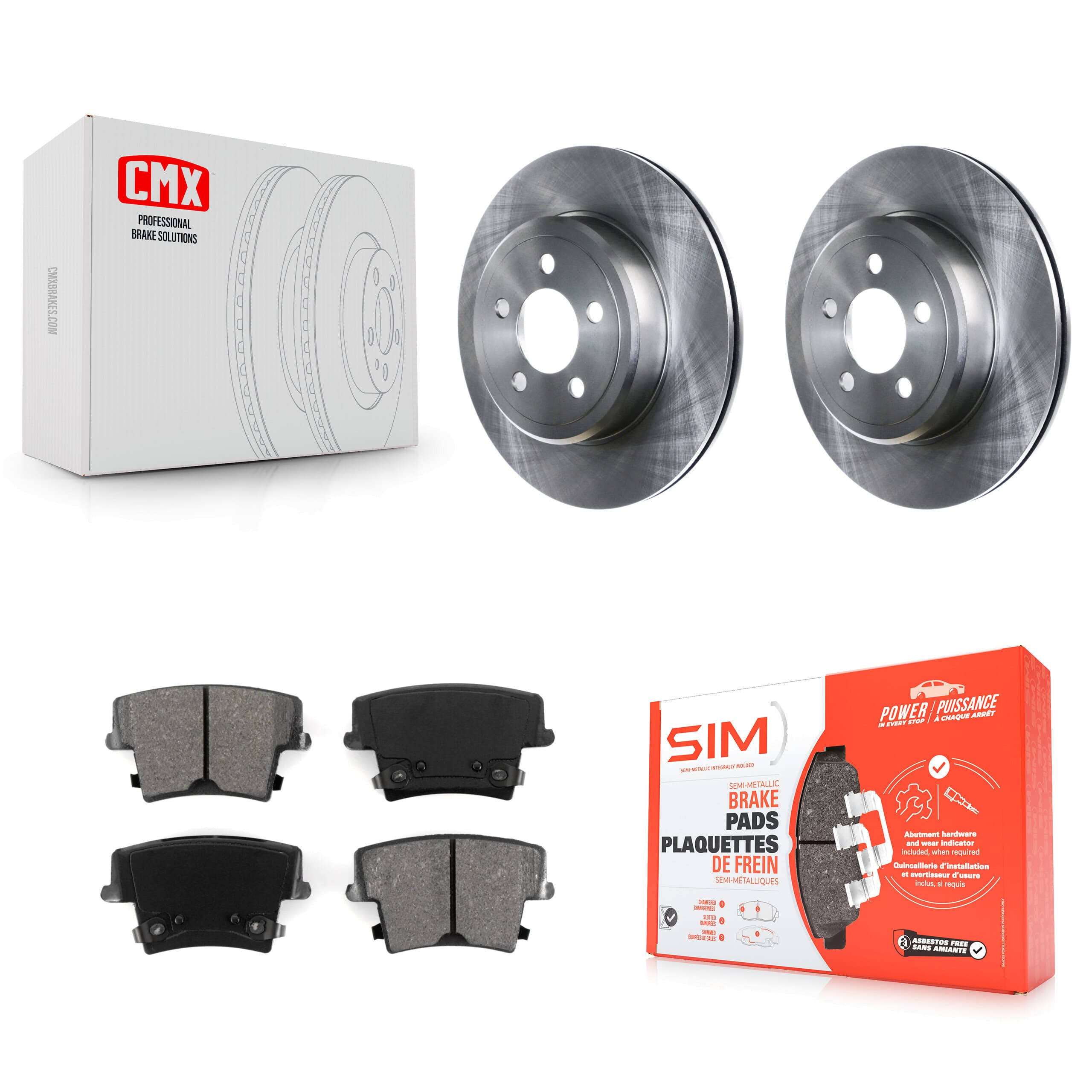 Transit Auto - K8S-101668 - Rear Disc Brake Kits image 1