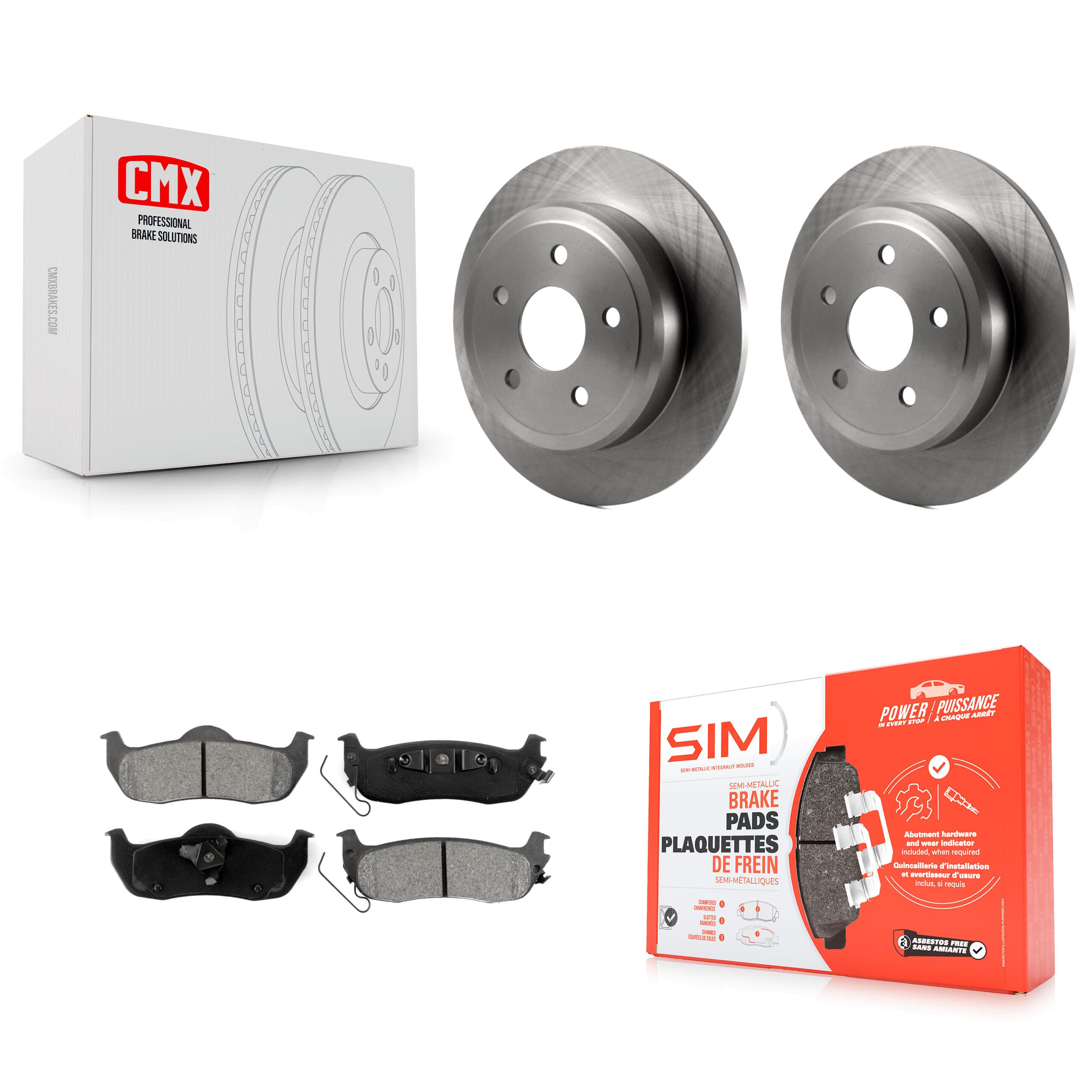 Transit Auto - K8S-101669 - Rear Disc Brake Kits image 1