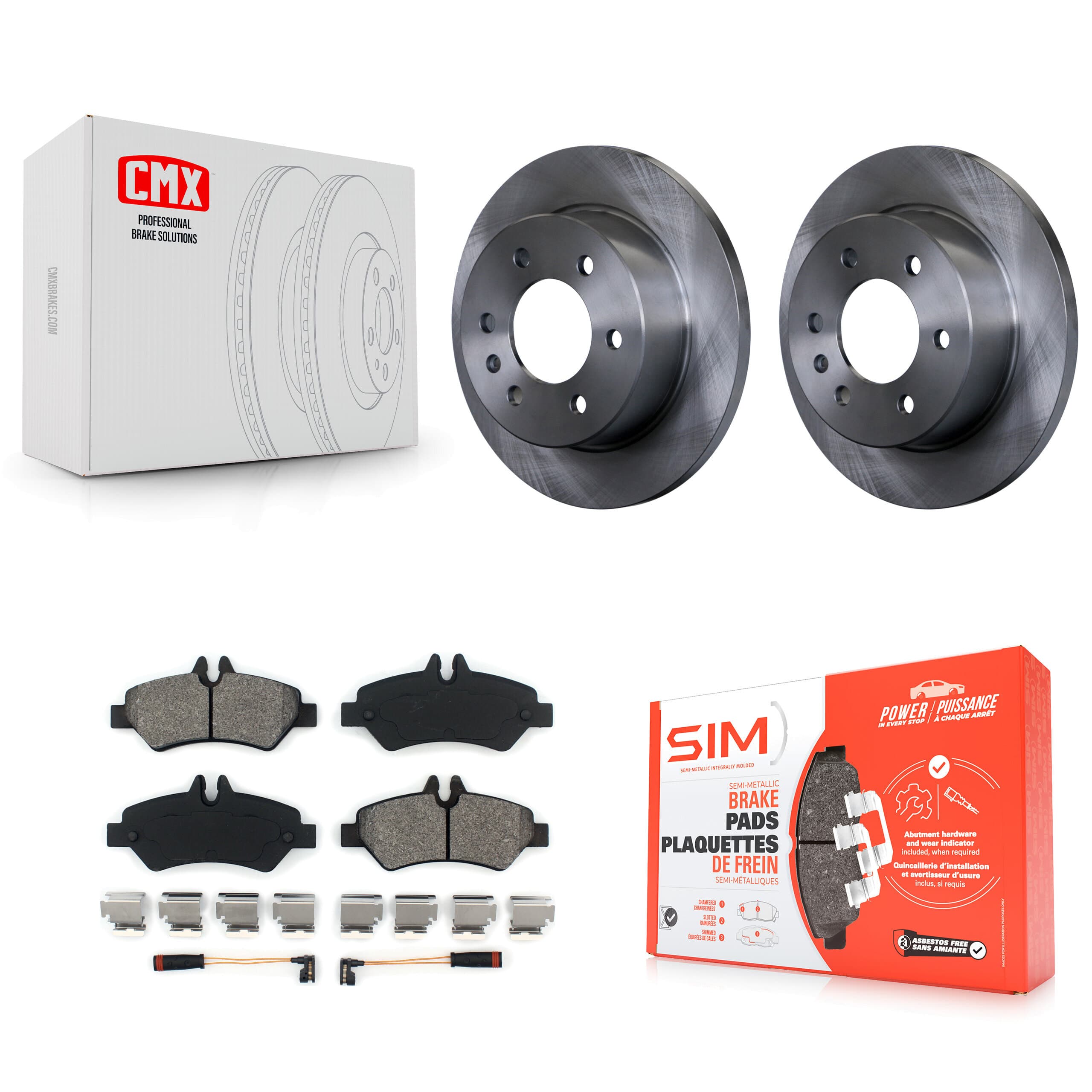 Transit Auto - K8S-101680 - Rear Disc Brake Kits image 1