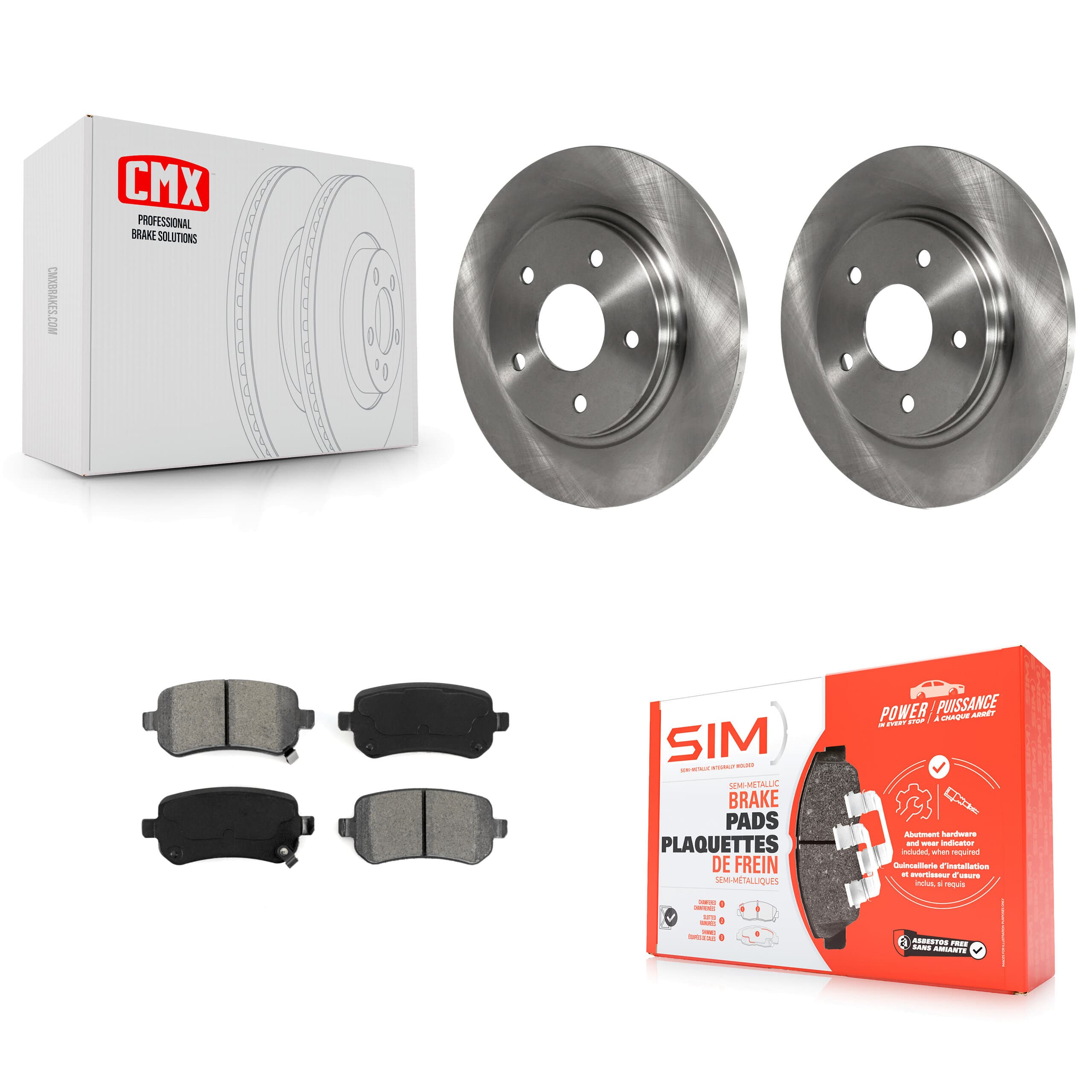 Transit Auto - K8S-101681 - Rear Disc Brake Kits image 1