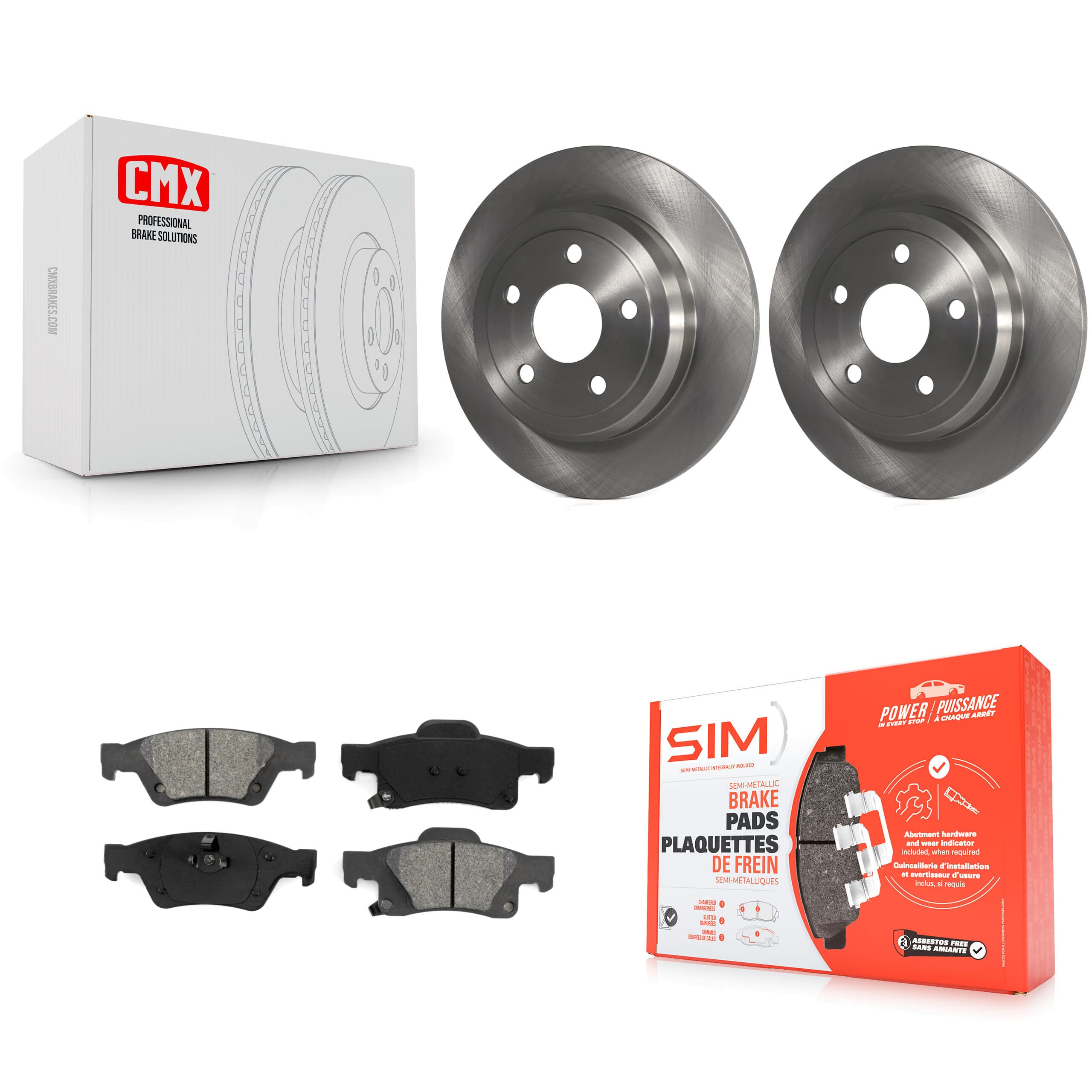 Transit Auto - K8S-101685 - Rear Disc Brake Kits image 1