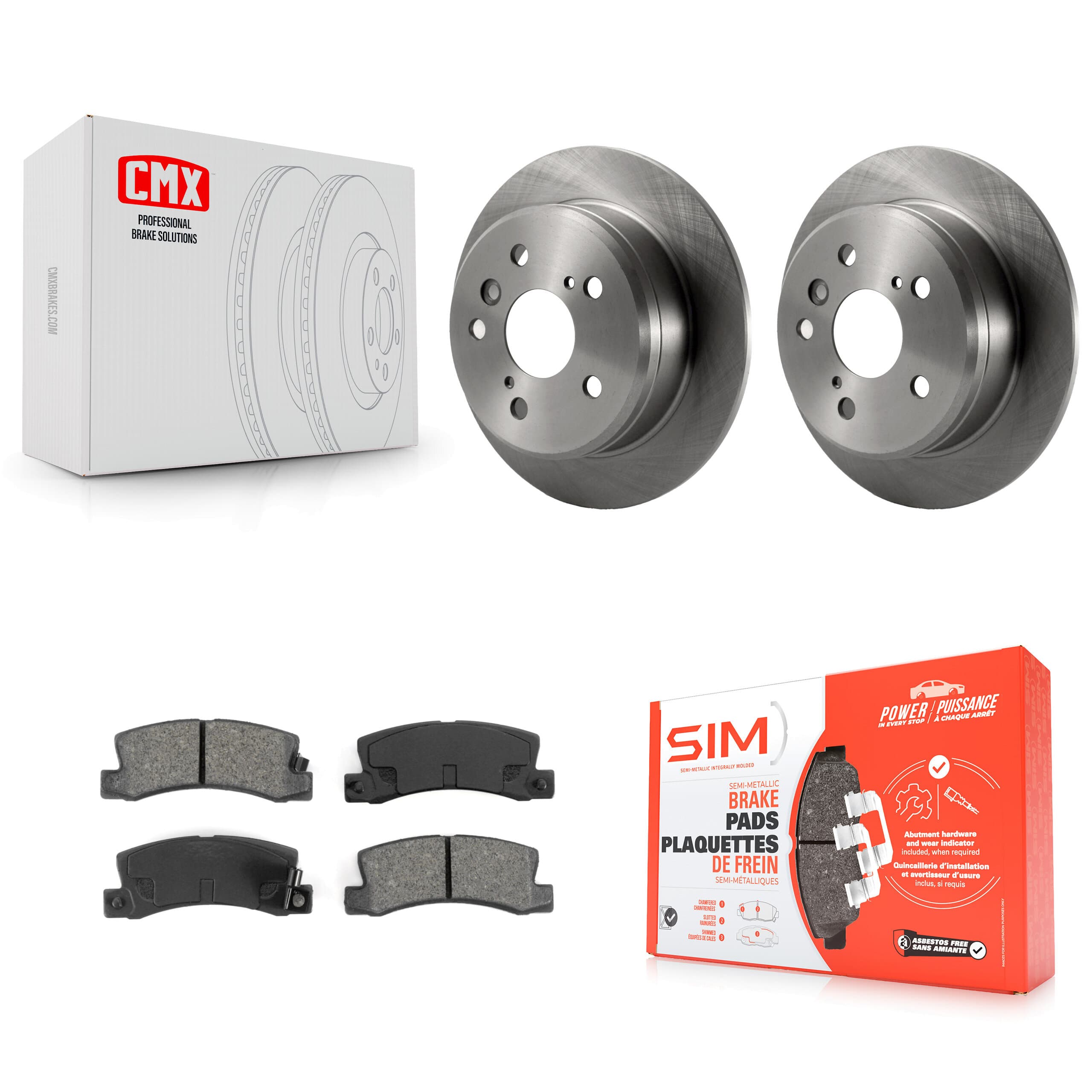 Transit Auto - K8S-101695 - Rear Disc Brake Kits image 1