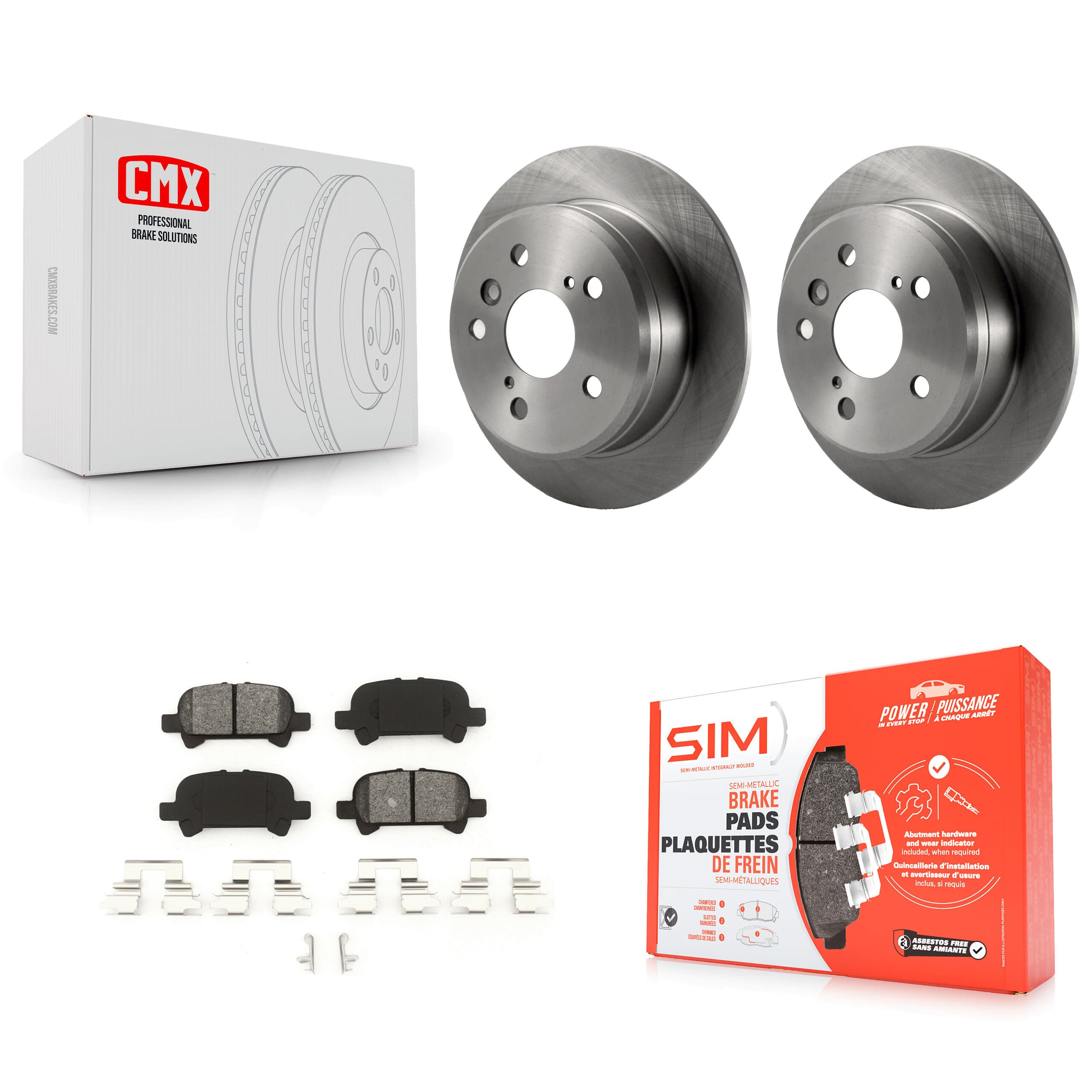 Transit Auto - K8S-101696 - Rear Disc Brake Kits image 1