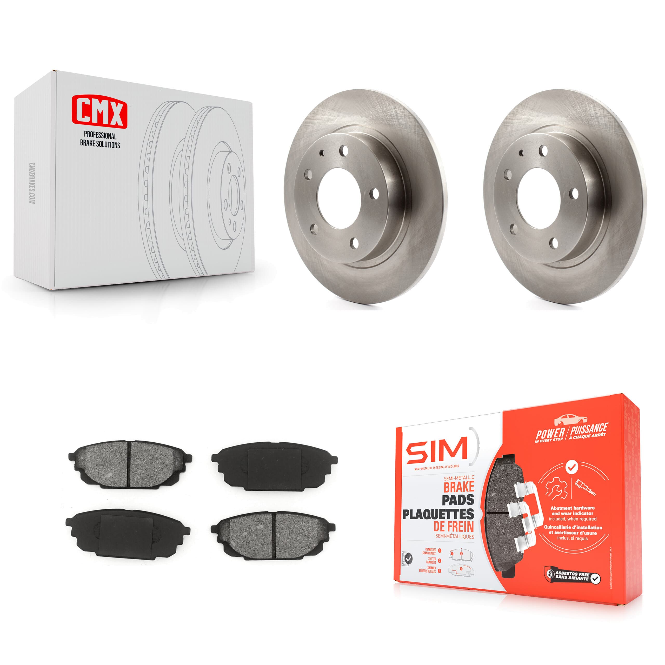 Transit Auto - K8S-101699 - Rear Disc Brake Kits image 1