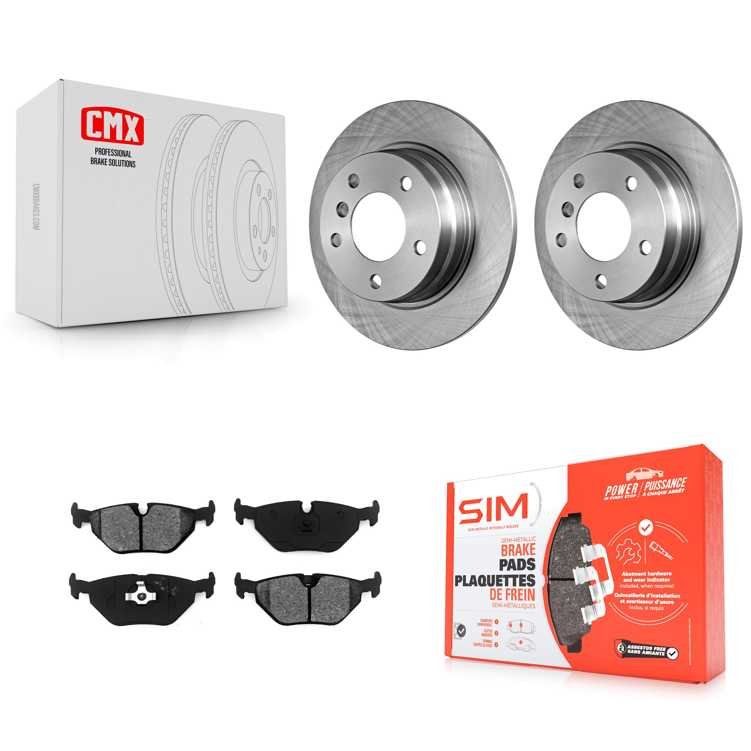 Transit Auto - K8S-101701 - Rear Disc Brake Kits image 1