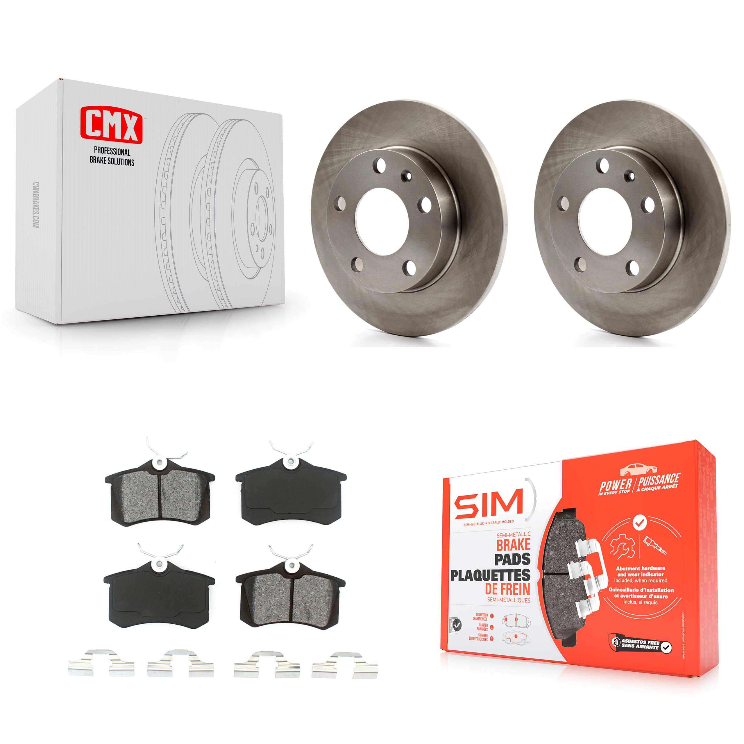 Transit Auto - K8S-101709 - Rear Disc Brake Kits image 1