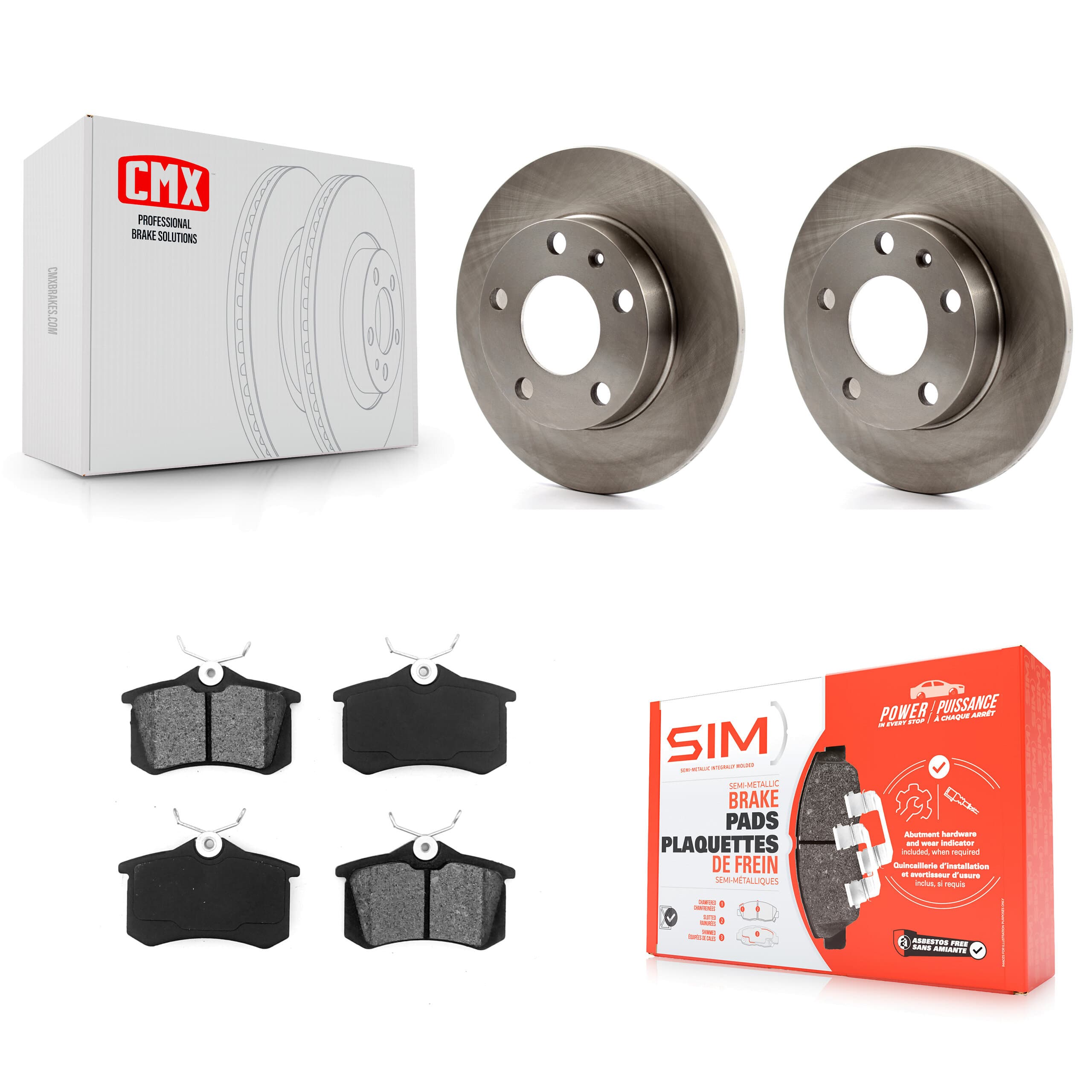 Transit Auto - K8S-101710 - Rear Disc Brake Kits image 1