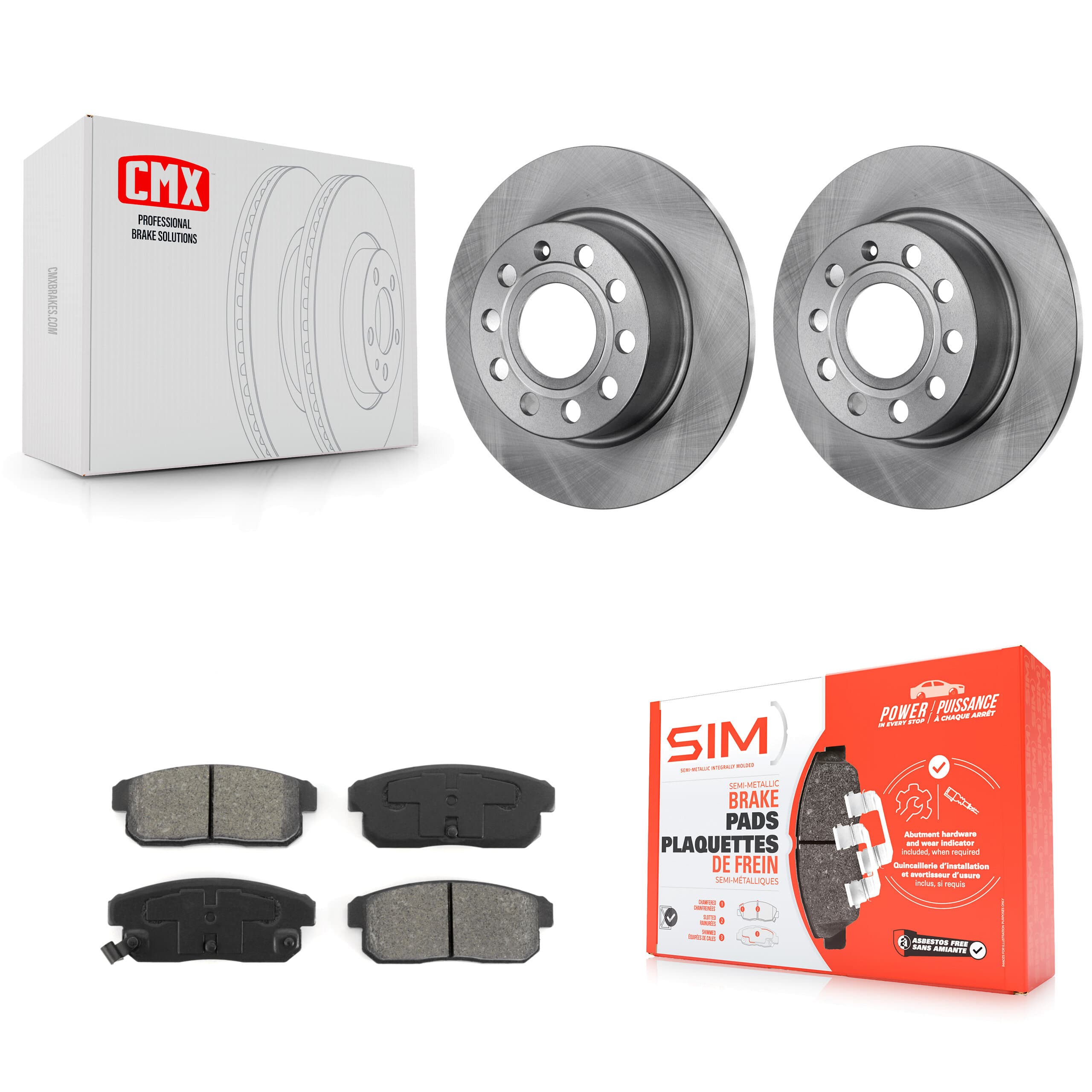 Transit Auto - K8S-101714 - Rear Disc Brake Kits image 1