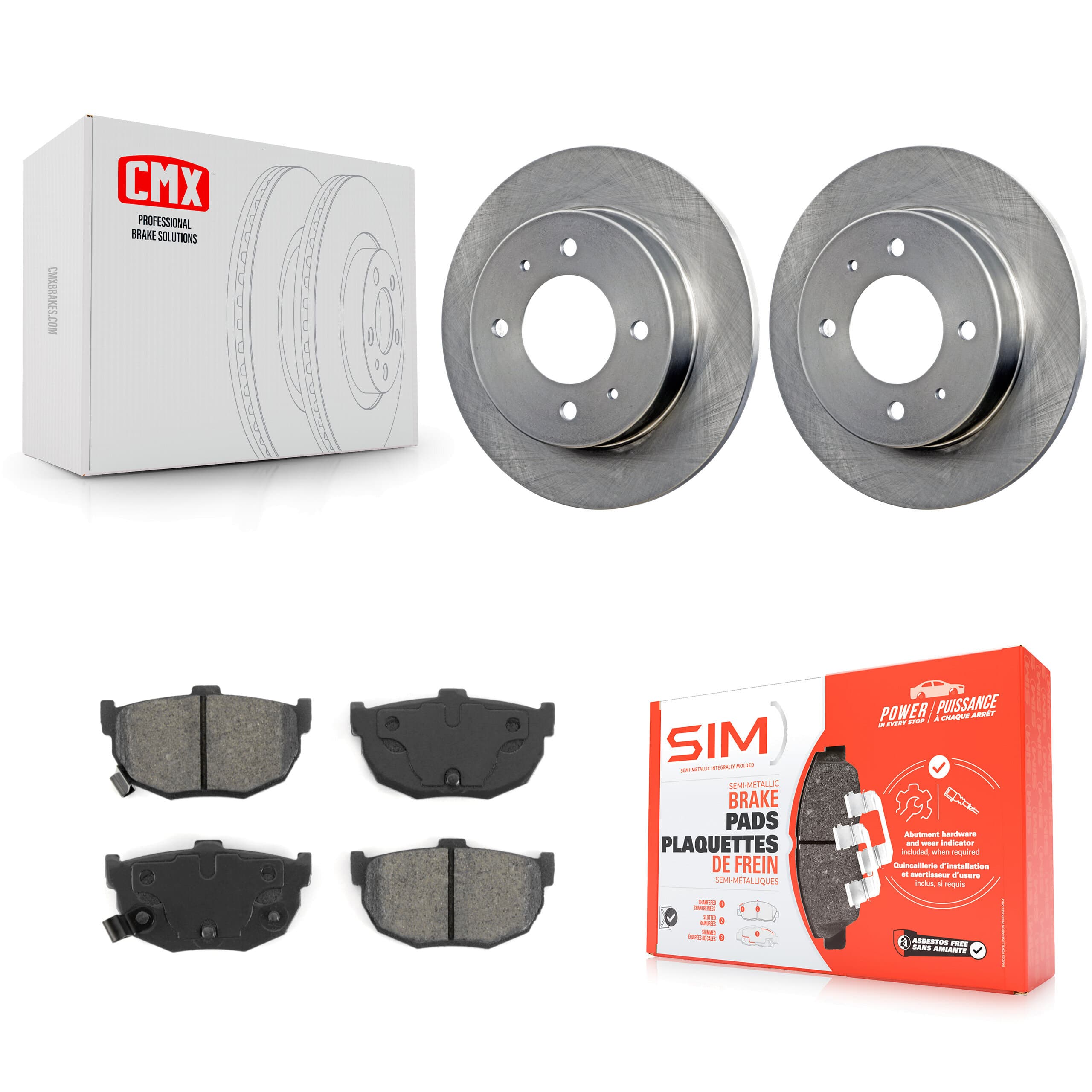 Transit Auto - K8S-101718 - Rear Disc Brake Kits image 1