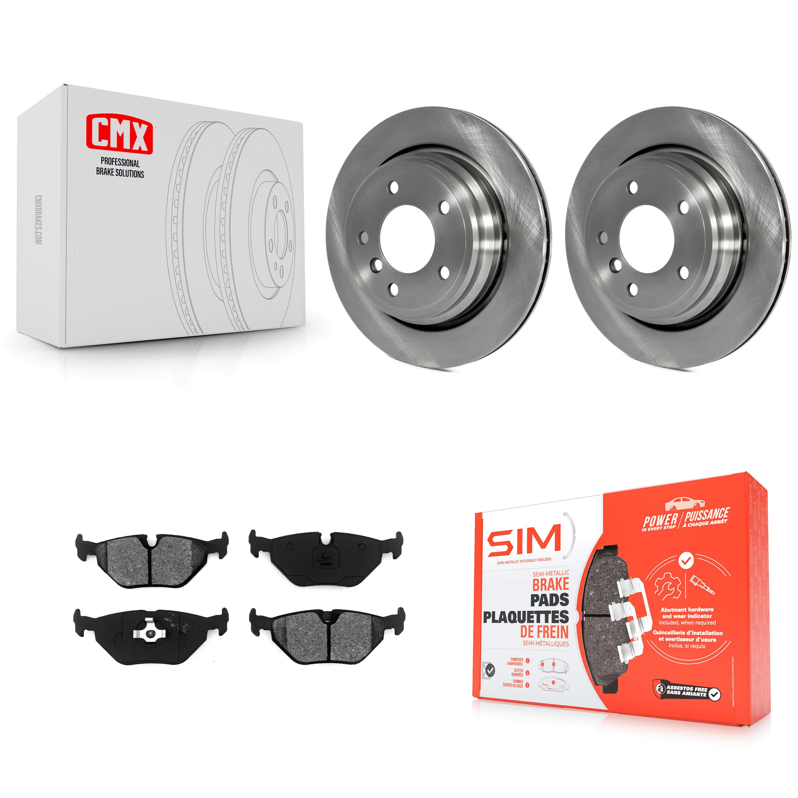 Transit Auto - K8S-101734 - Rear Disc Brake Kits image 1