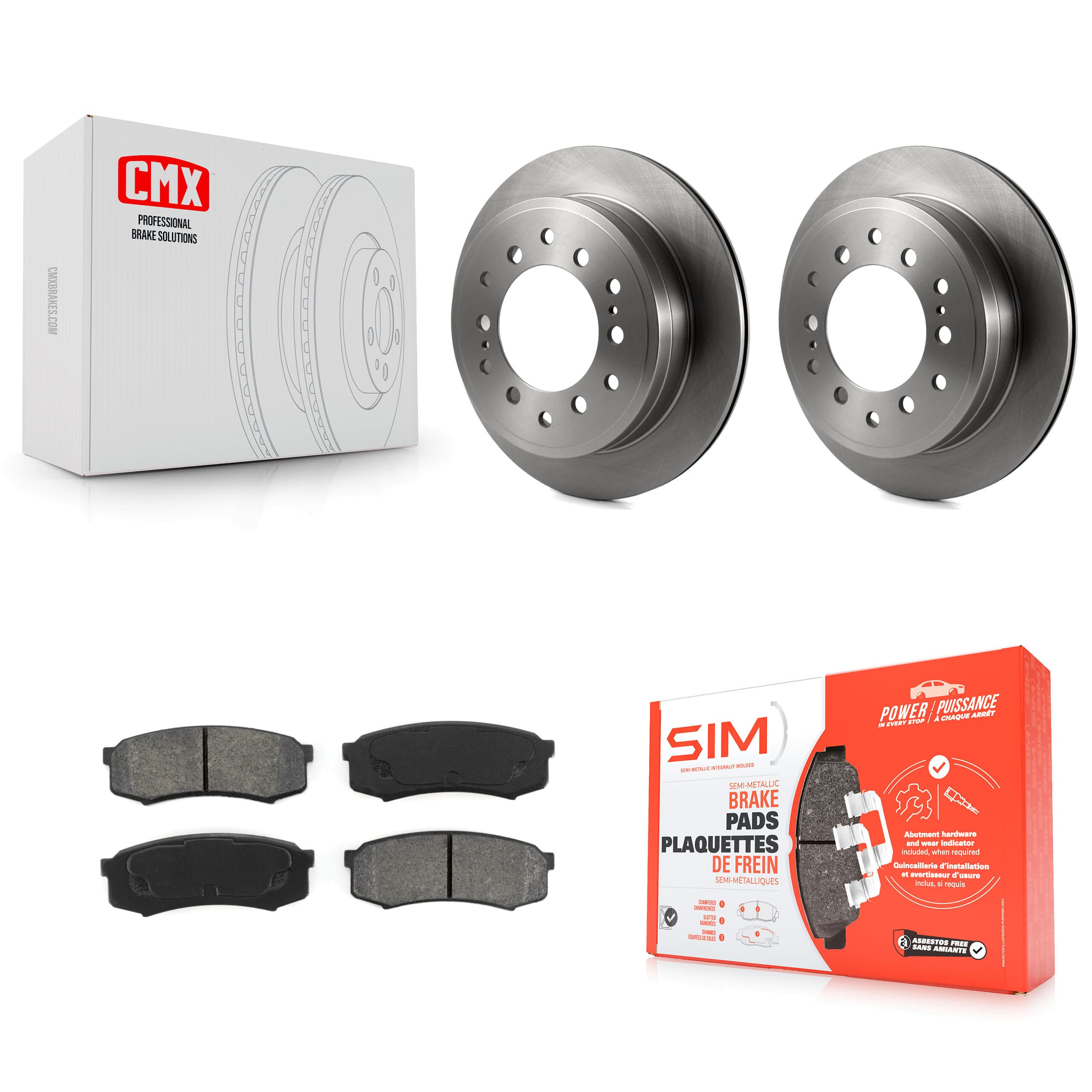 Transit Auto - K8S-101737 - Rear Disc Brake Kits image 1
