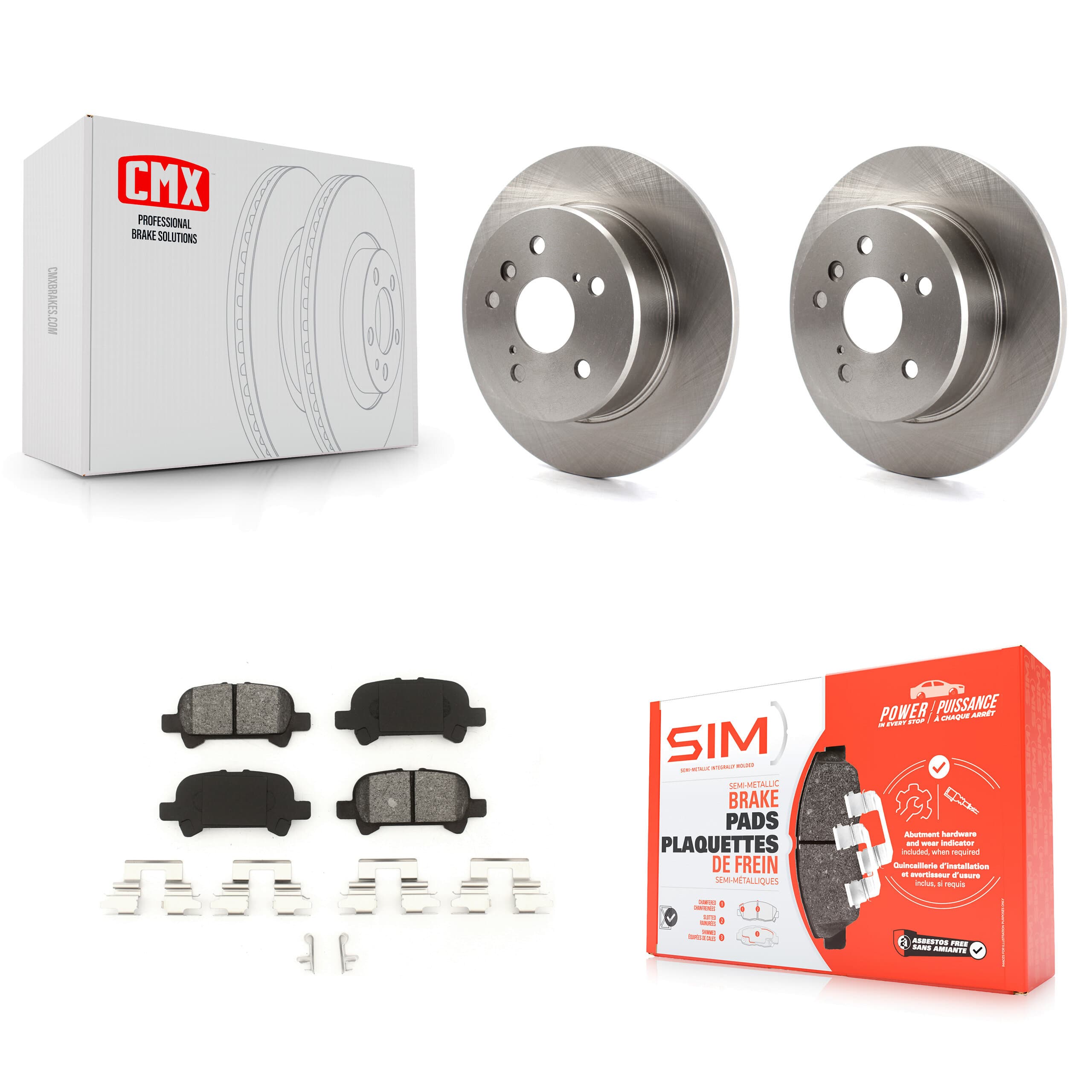 Transit Auto - K8S-101738 - Rear Disc Brake Kits image 1