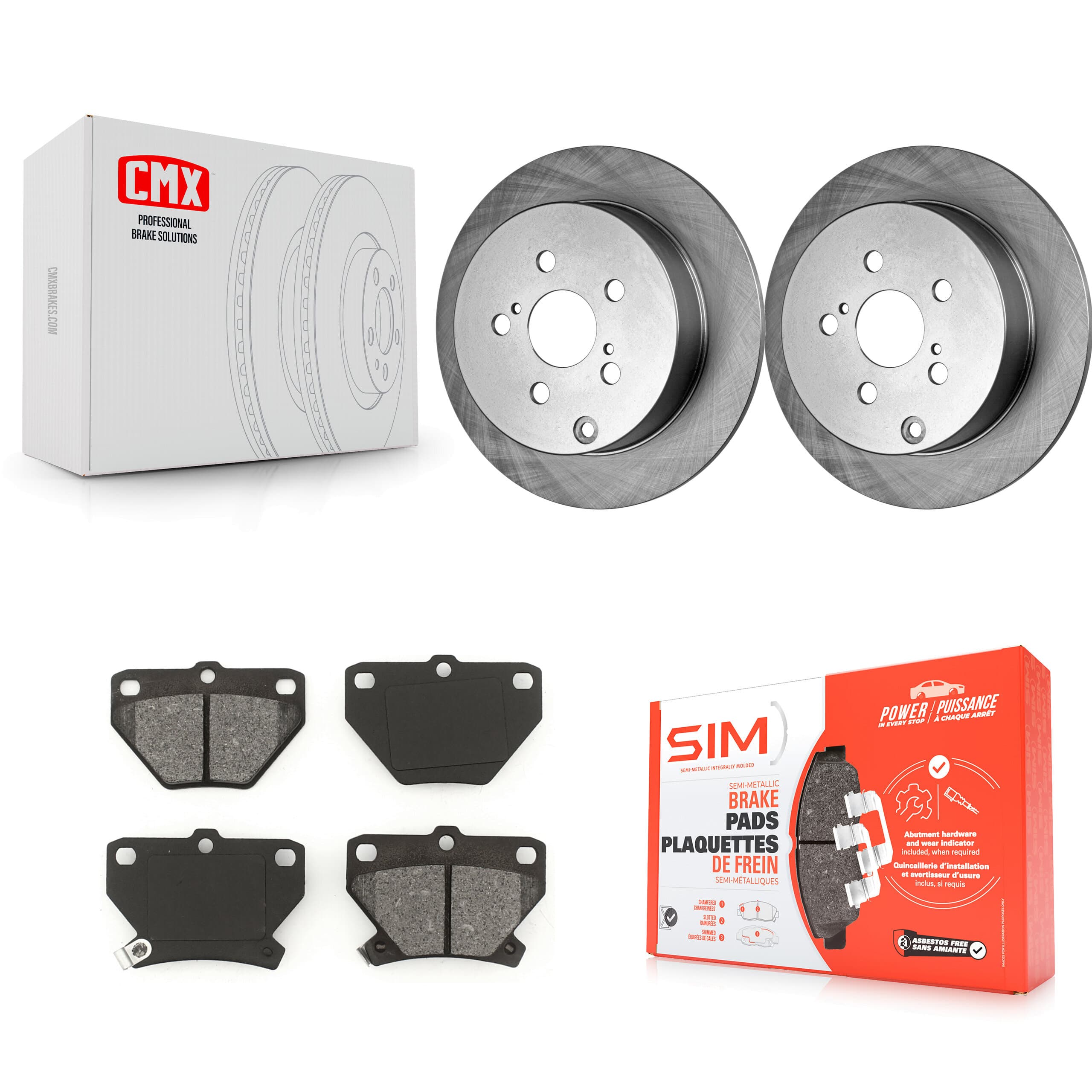 Transit Auto - K8S-101739 - Rear Disc Brake Kits image 1