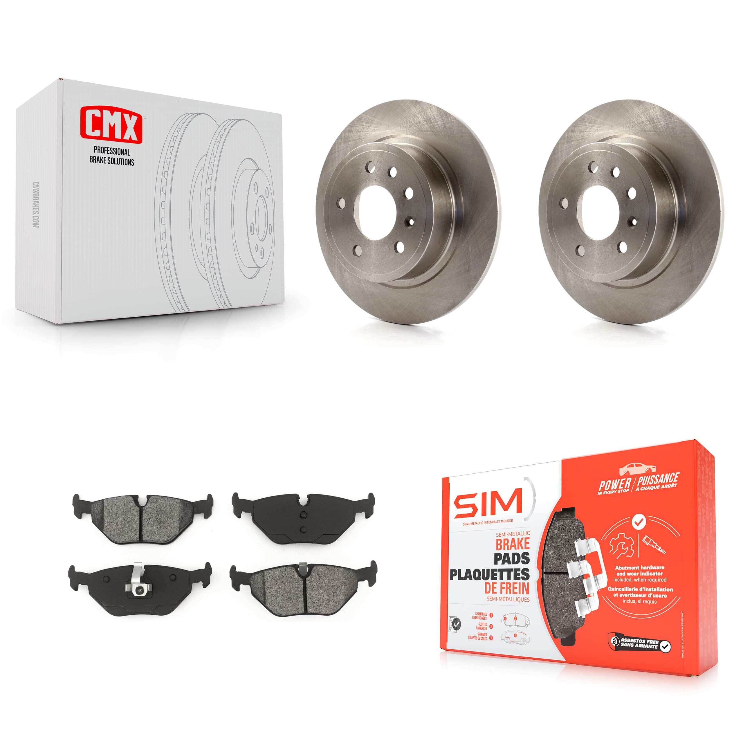 Transit Auto - K8S-101759 - Rear Disc Brake Kits image 1