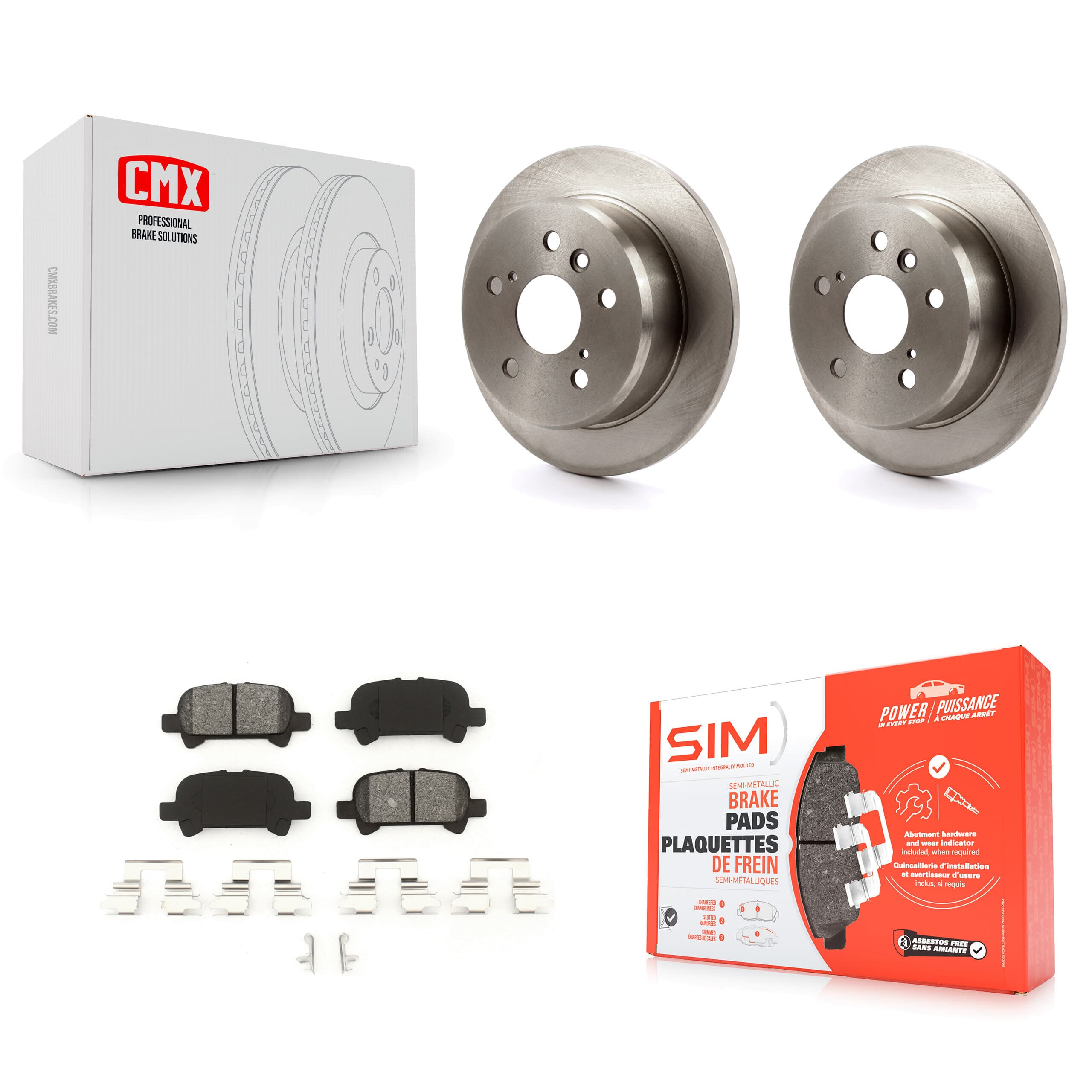 Transit Auto - K8S-101762 - Rear Disc Brake Kits image 1