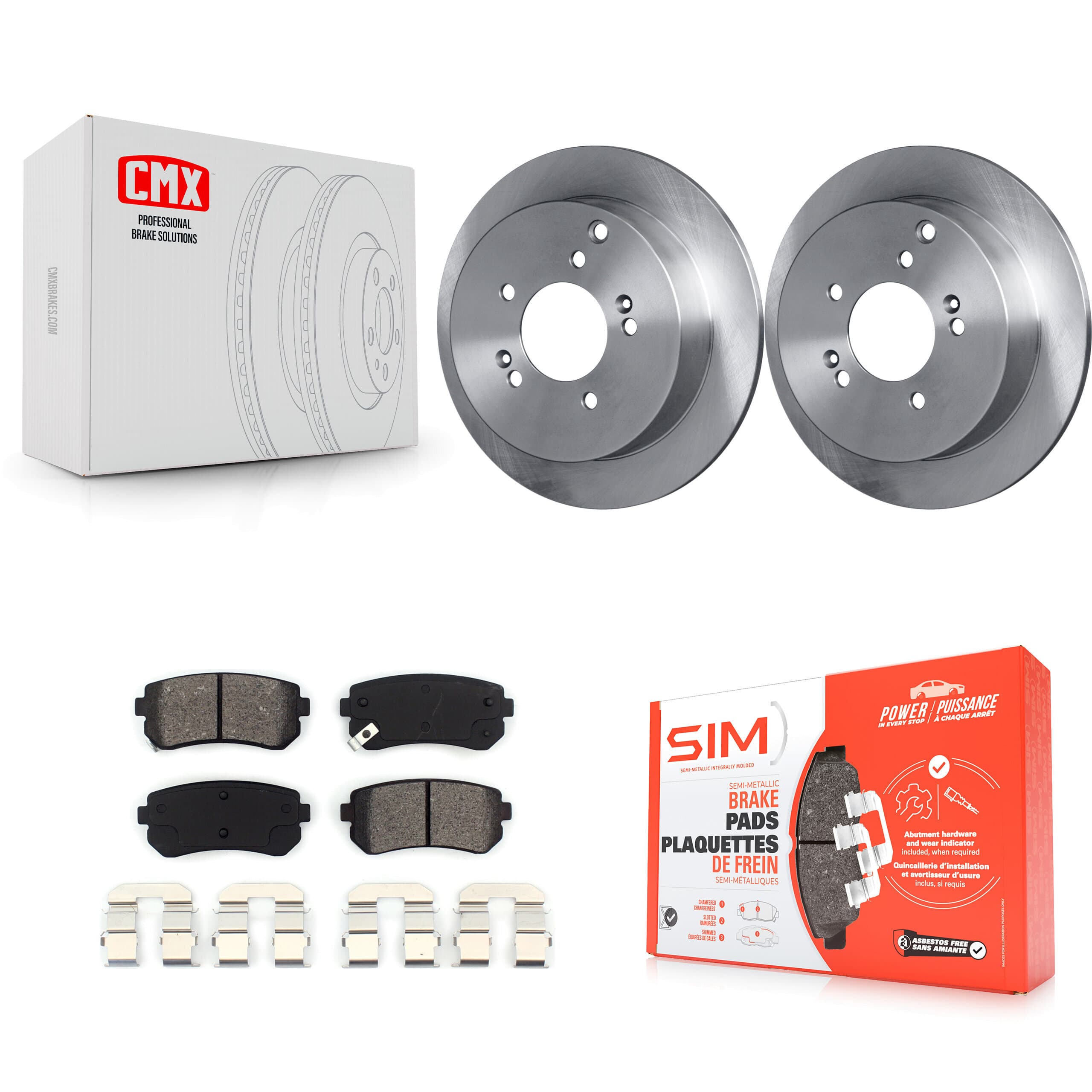 Transit Auto - K8S-101766 - Rear Disc Brake Kits image 1