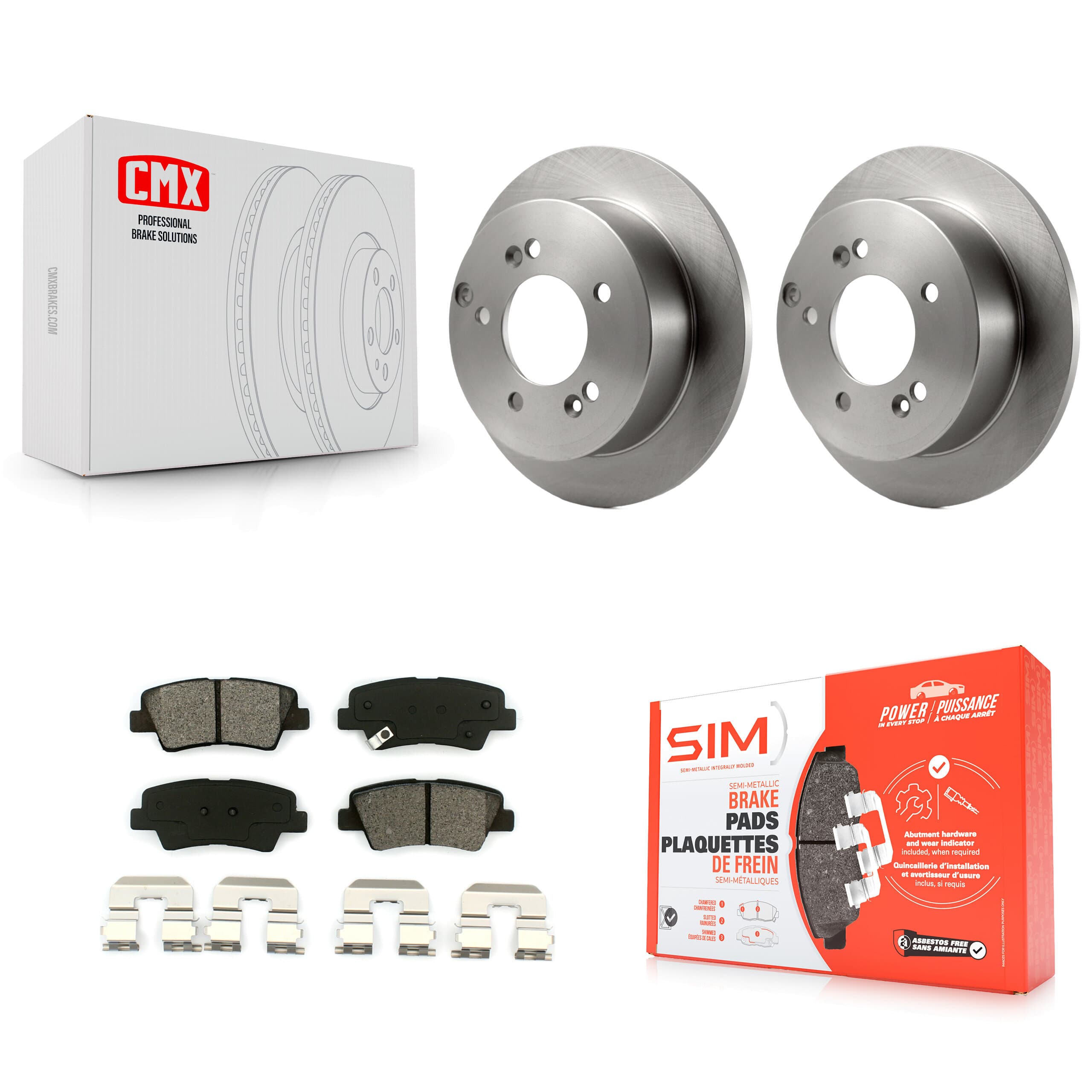 Transit Auto - K8S-101769 - Rear Disc Brake Kits image 1