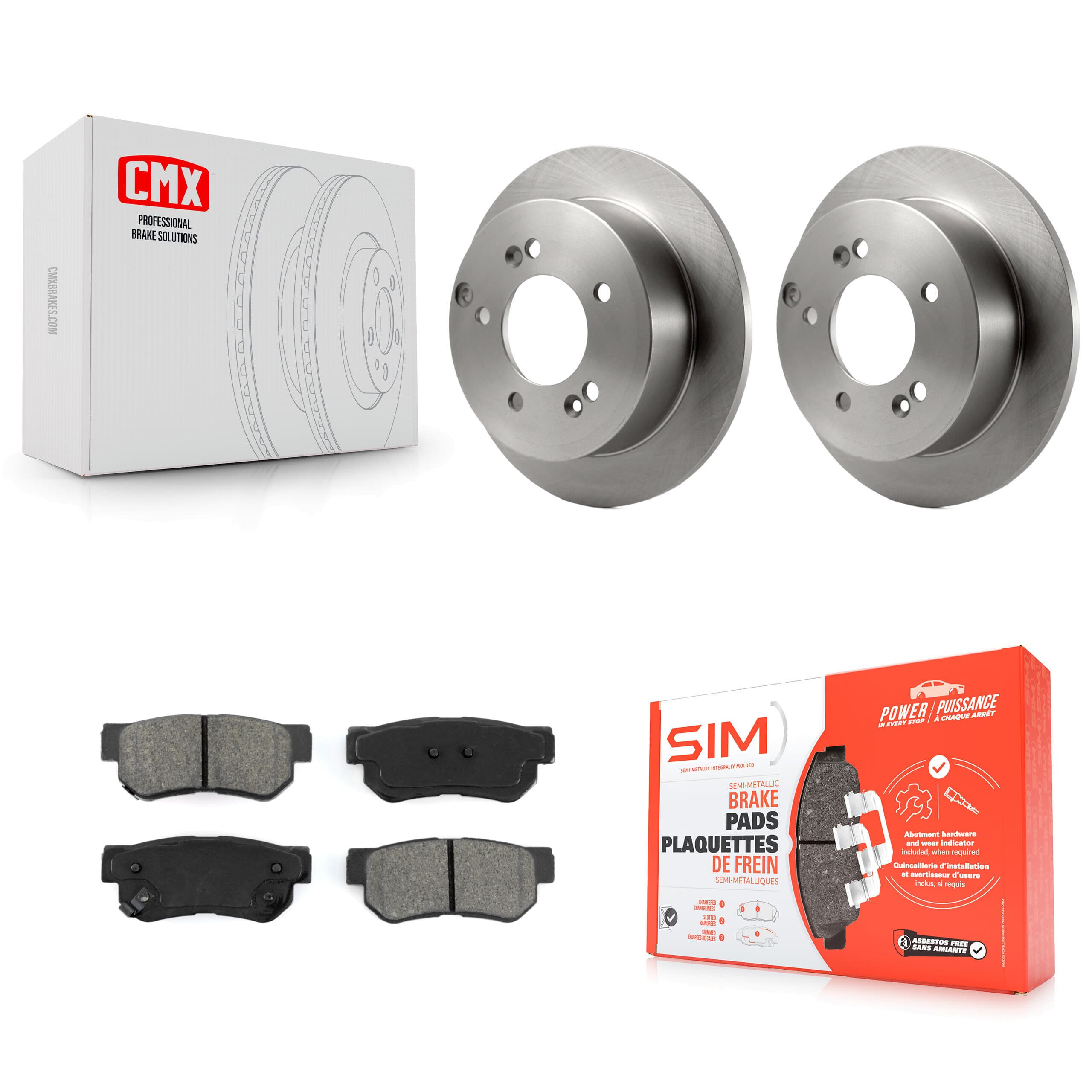 Transit Auto - K8S-101770 - Rear Disc Brake Kits image 1