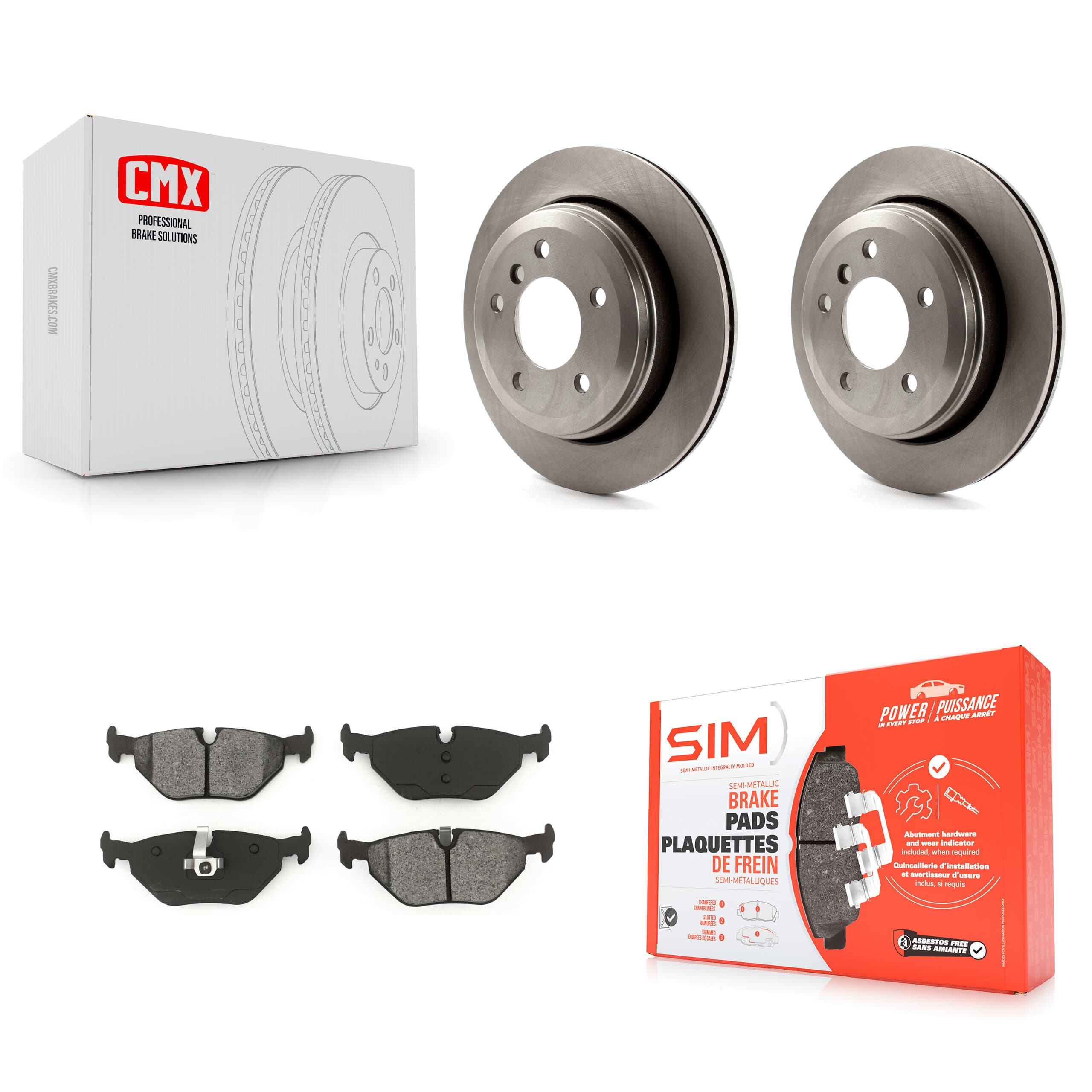 Transit Auto - K8S-101771 - Rear Disc Brake Kits image 1